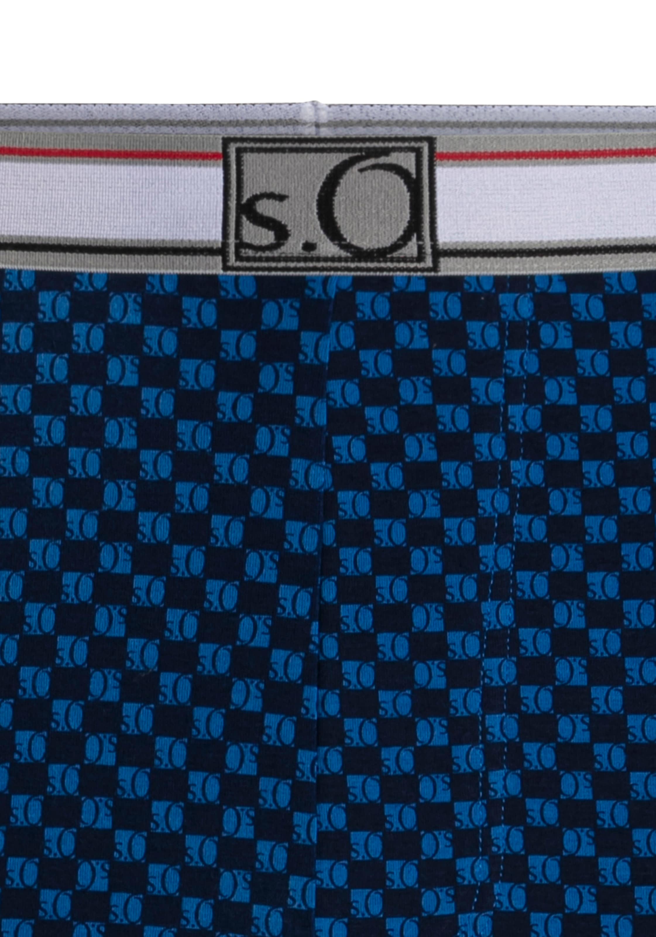 s.Oliver Schlafhose  im modischen All-Over-Print