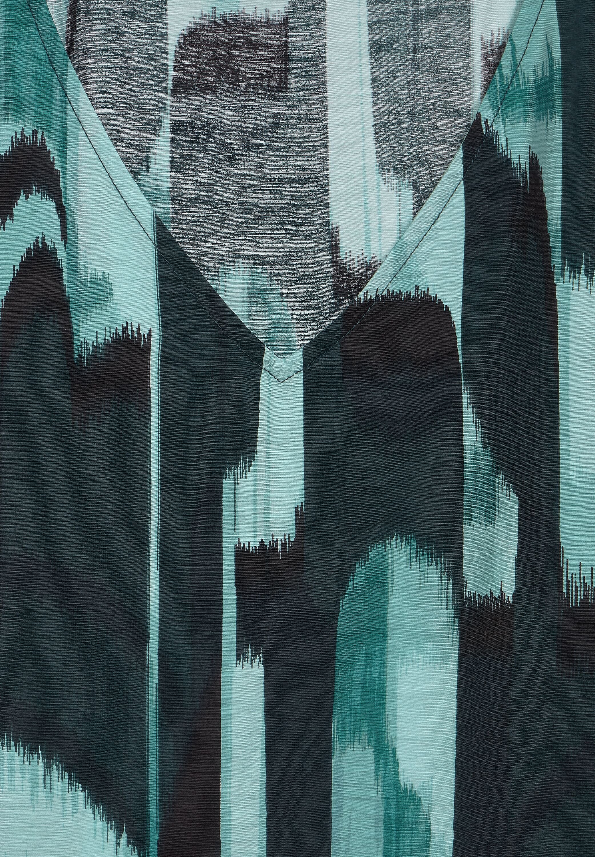 STREET ONE Blouse à manches courtes mit Allover-Druck