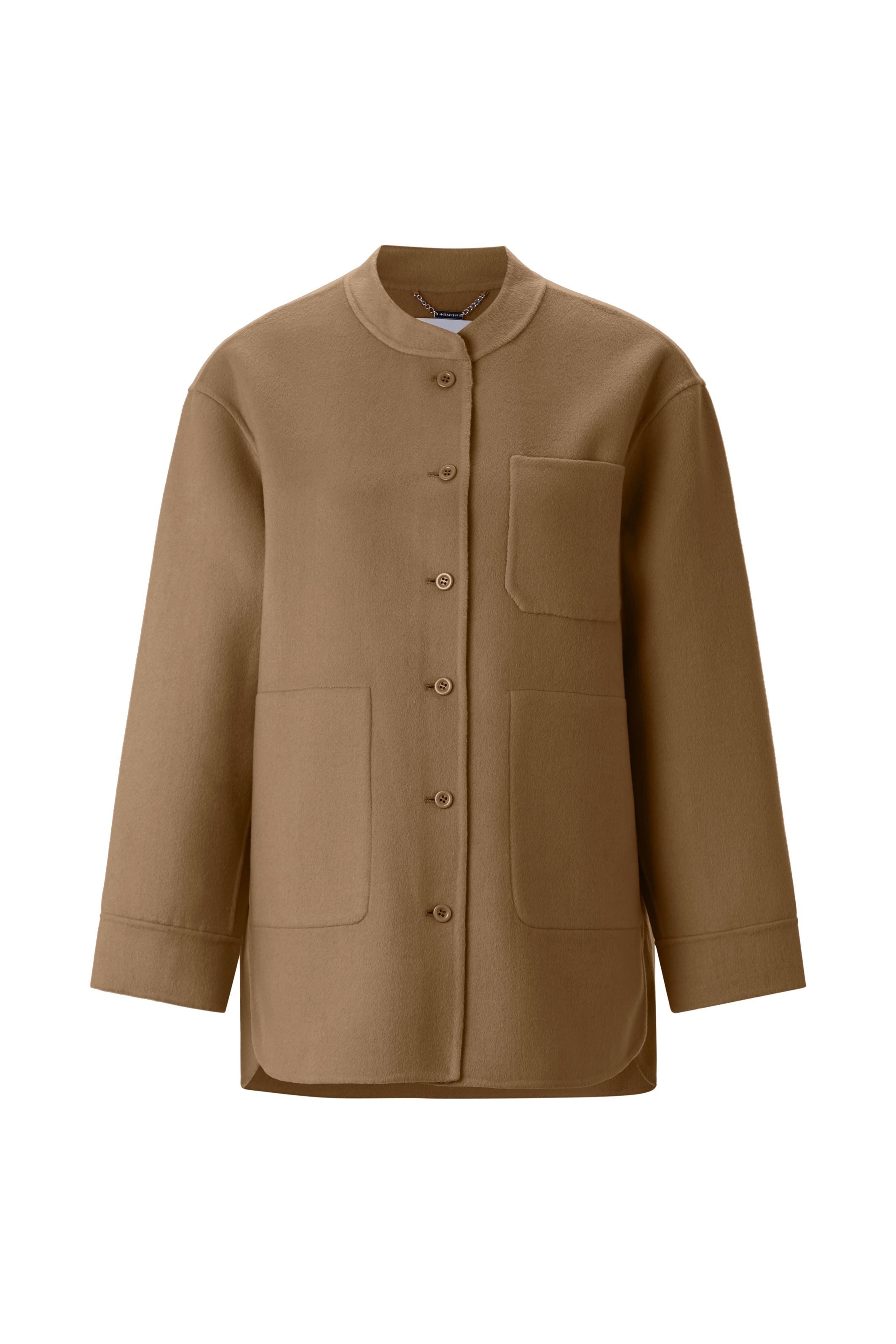 RICHROYAL Veste chemise Overshirt, Stehkragen