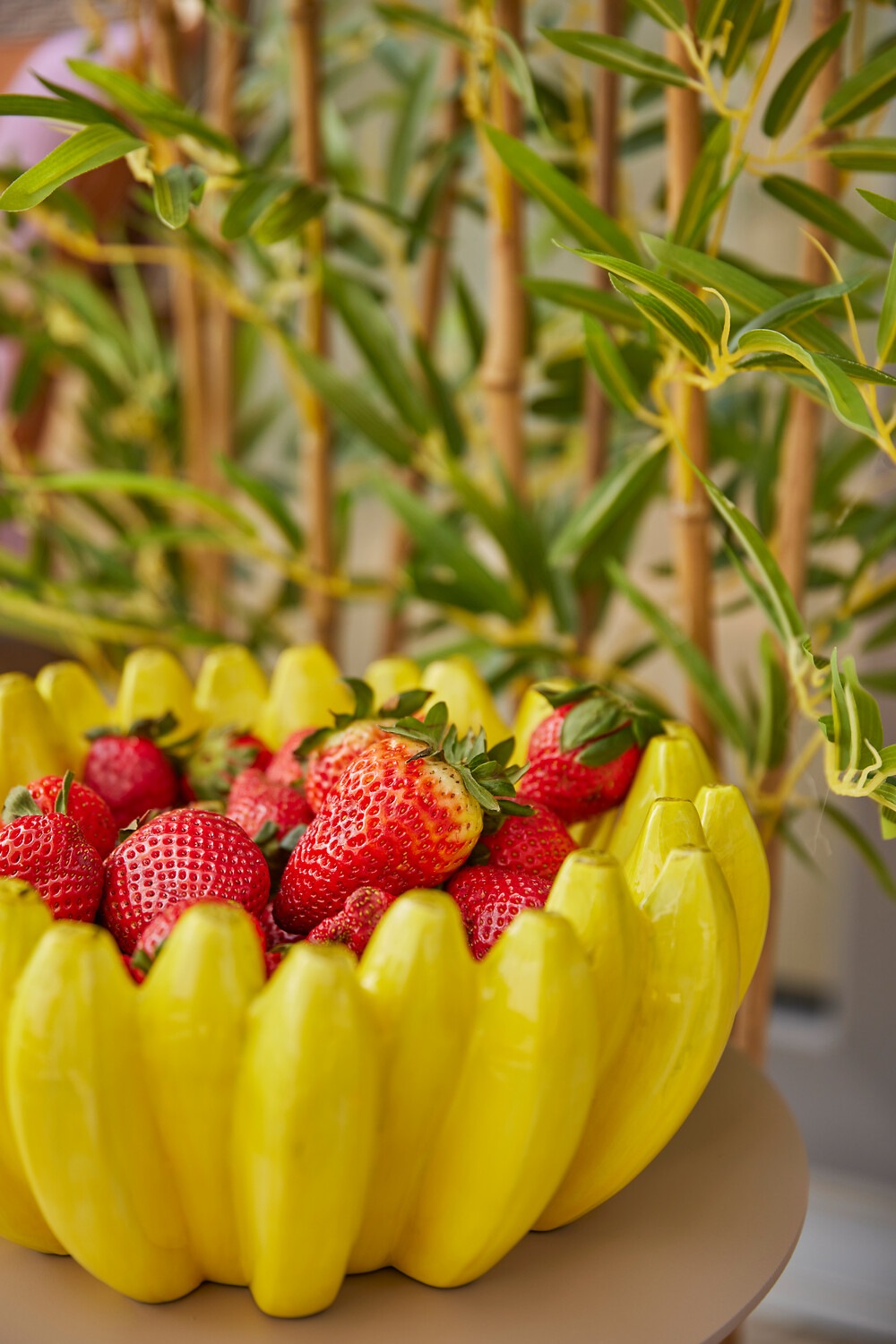 Kare Design Coupe décorative »Deko Schale Bananas Ø30cm«