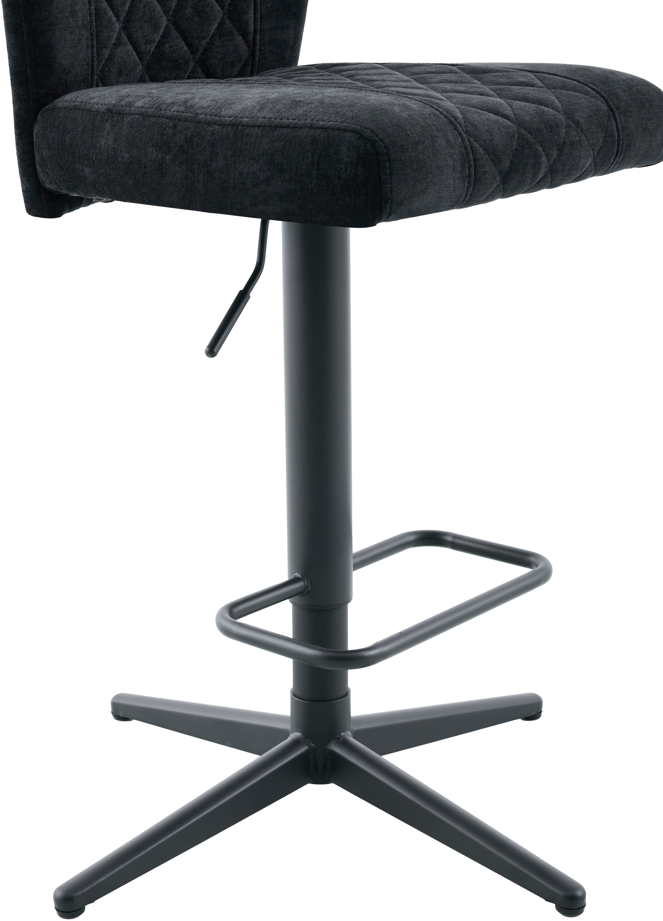 HELA Tabouret de bar »BABSI« Ensemble, 2 cuis tlg. 360° drehbar, höhenverstellbar mit Gasdruckfeder, Sternfuss