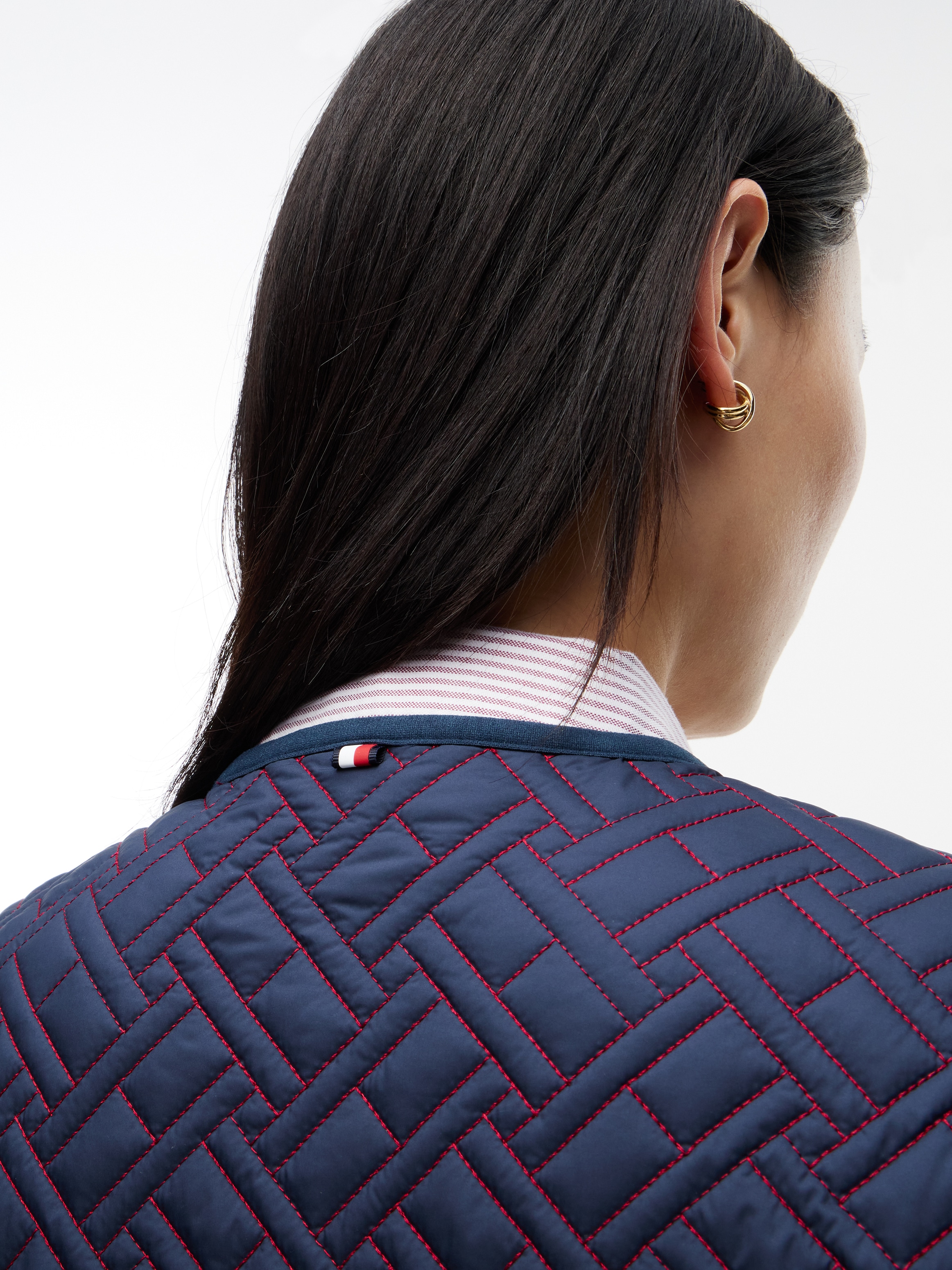 Tommy Hilfiger Veste matelassée »QUILTED LINER JACKET« fibre synthétique