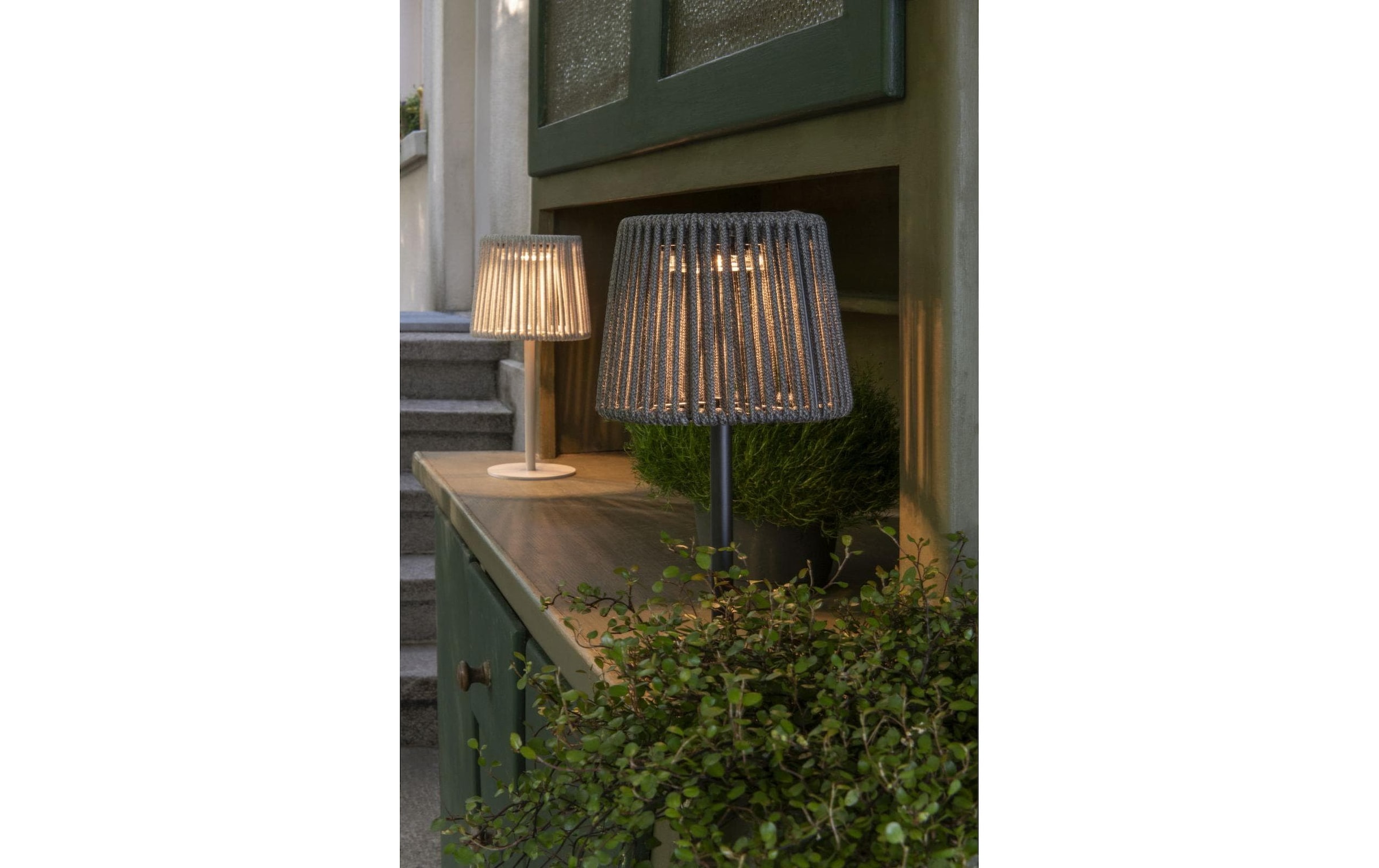 STT Lampe de table »Lino« blanc chaud