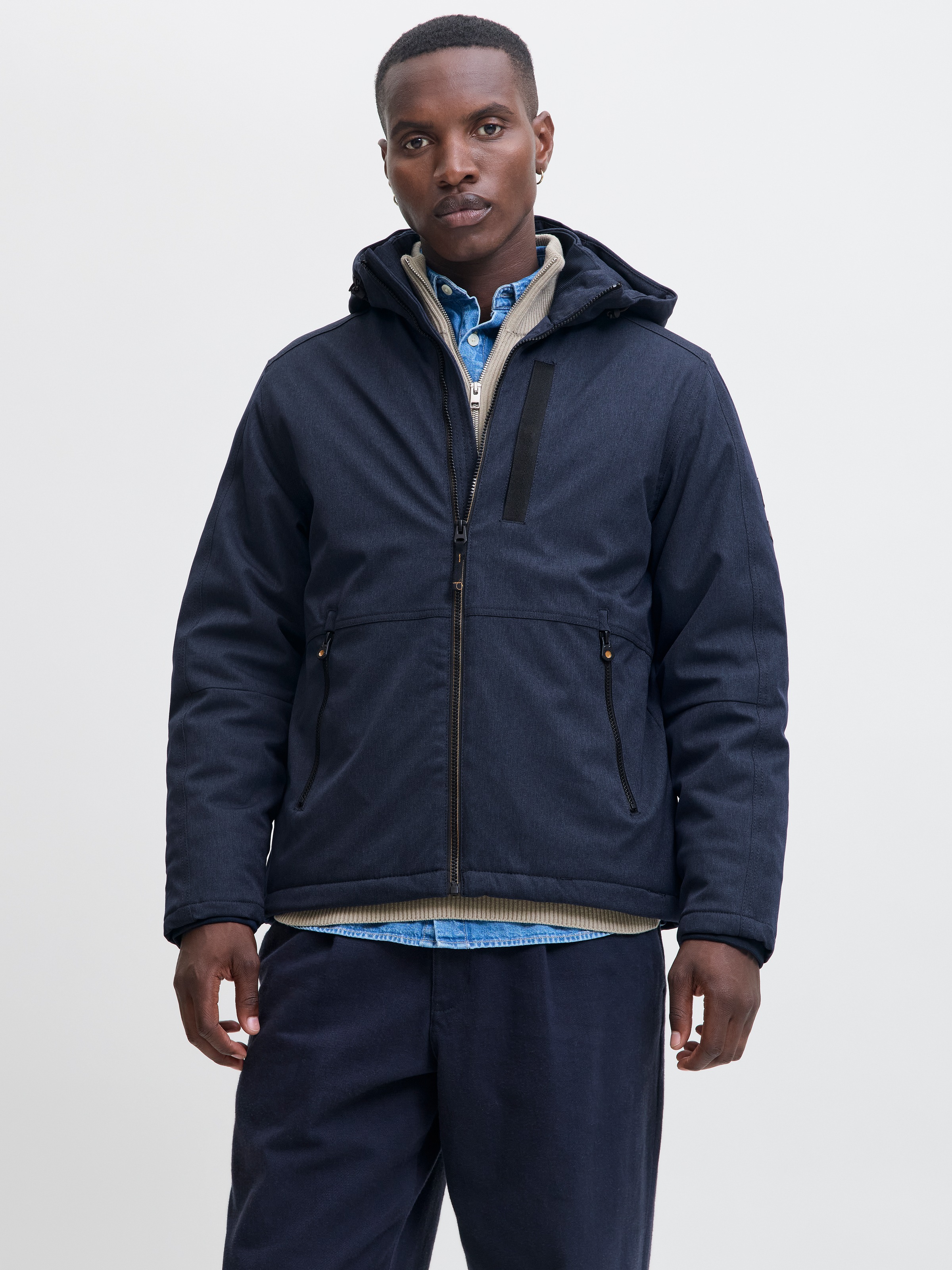 Jack & Jones Outdoorjacke »JJEPARKER DOVER JACKET SN« mit Kapuze