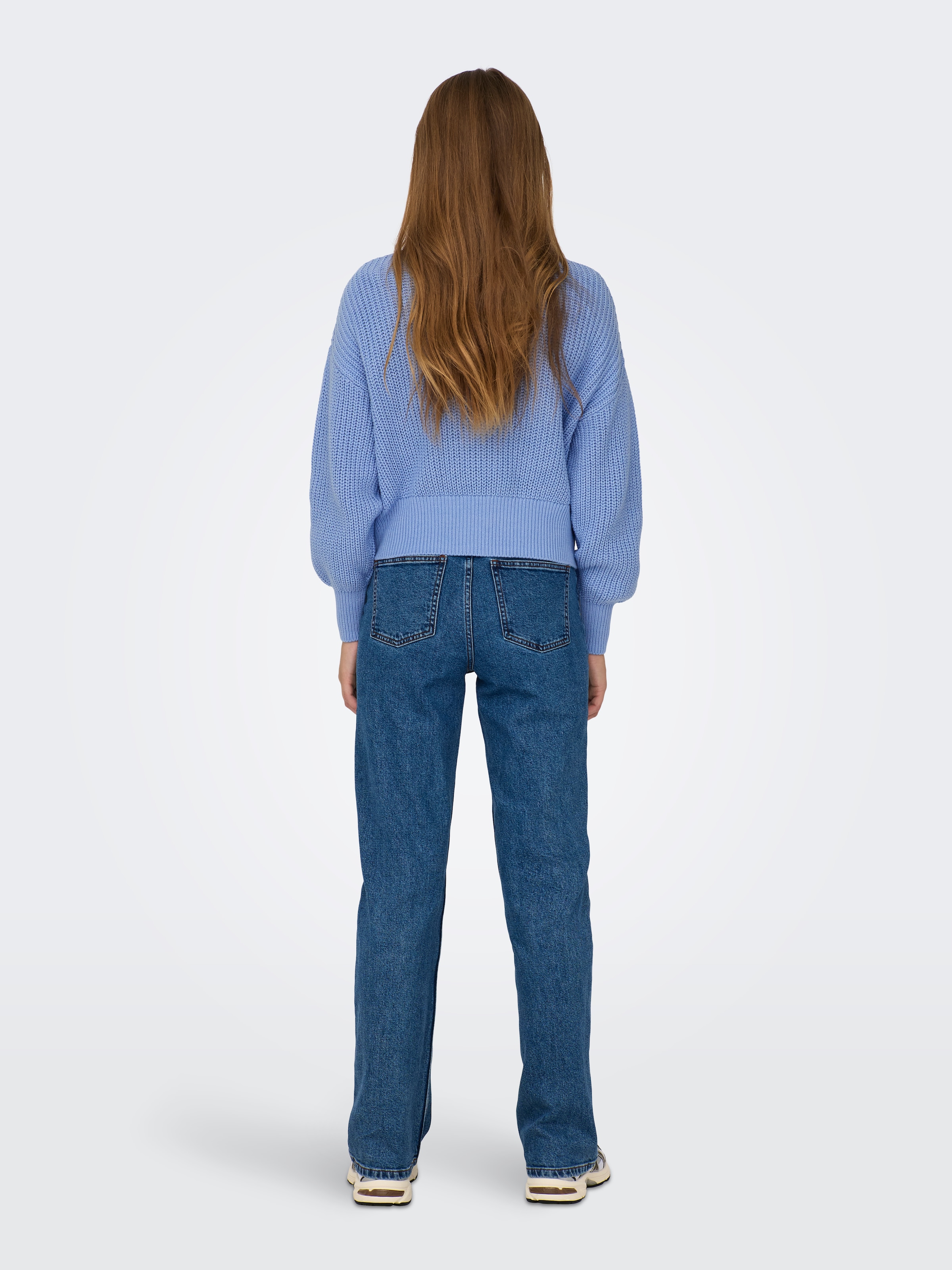 ONLY Pull à col montant »ONLDORITTA LS CABLE ZIP HIG NECK KNT«