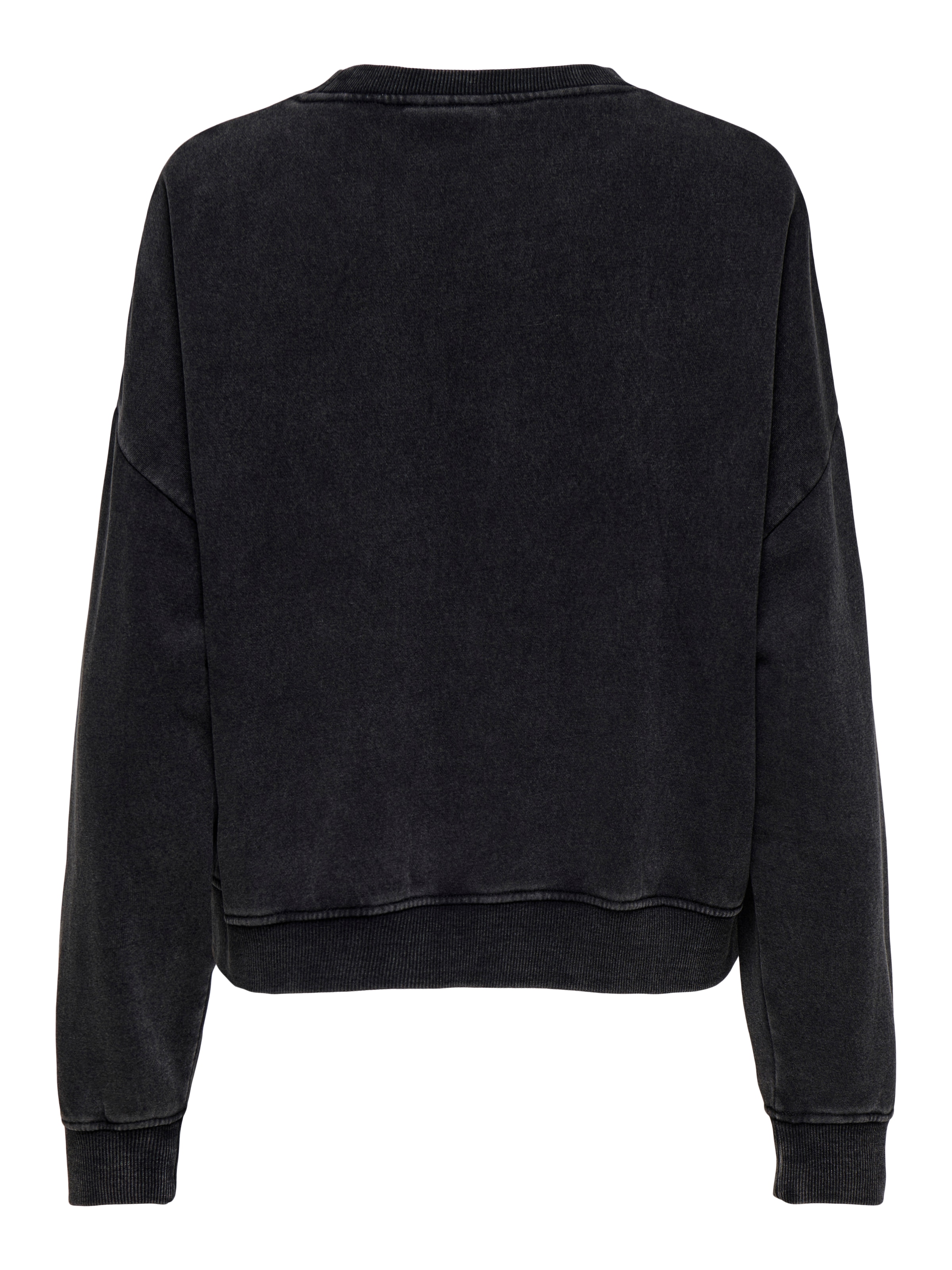 ONLY Sweat-shirt »ONLSWEAT L/S CREW OVERSIZE SWT«, mélange de coton, coupe ample, col rond
