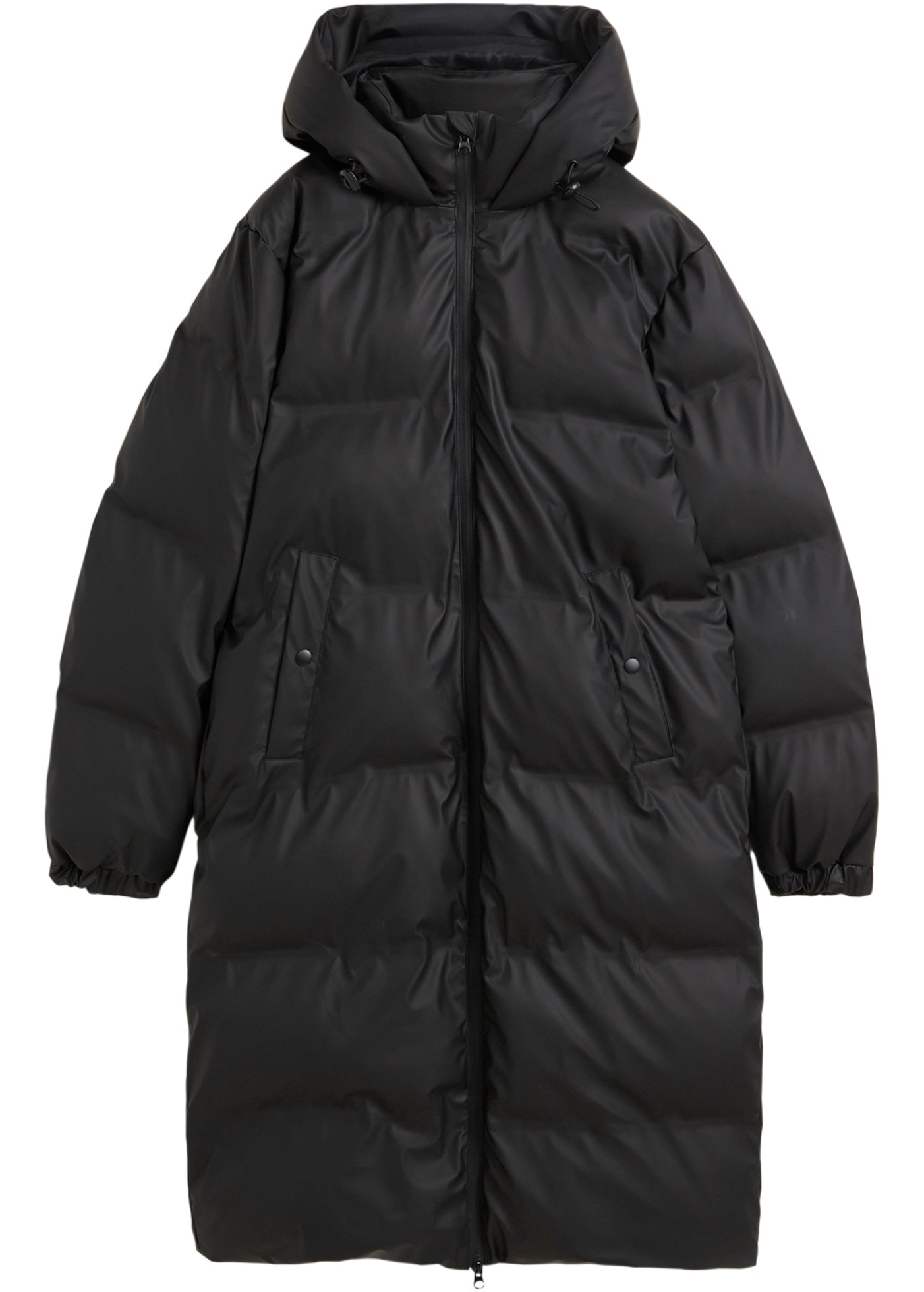 bonprix Manteau de pluie mit 2-Wege-Reissverschluss, Oversize-Passform, mit Stehkragen