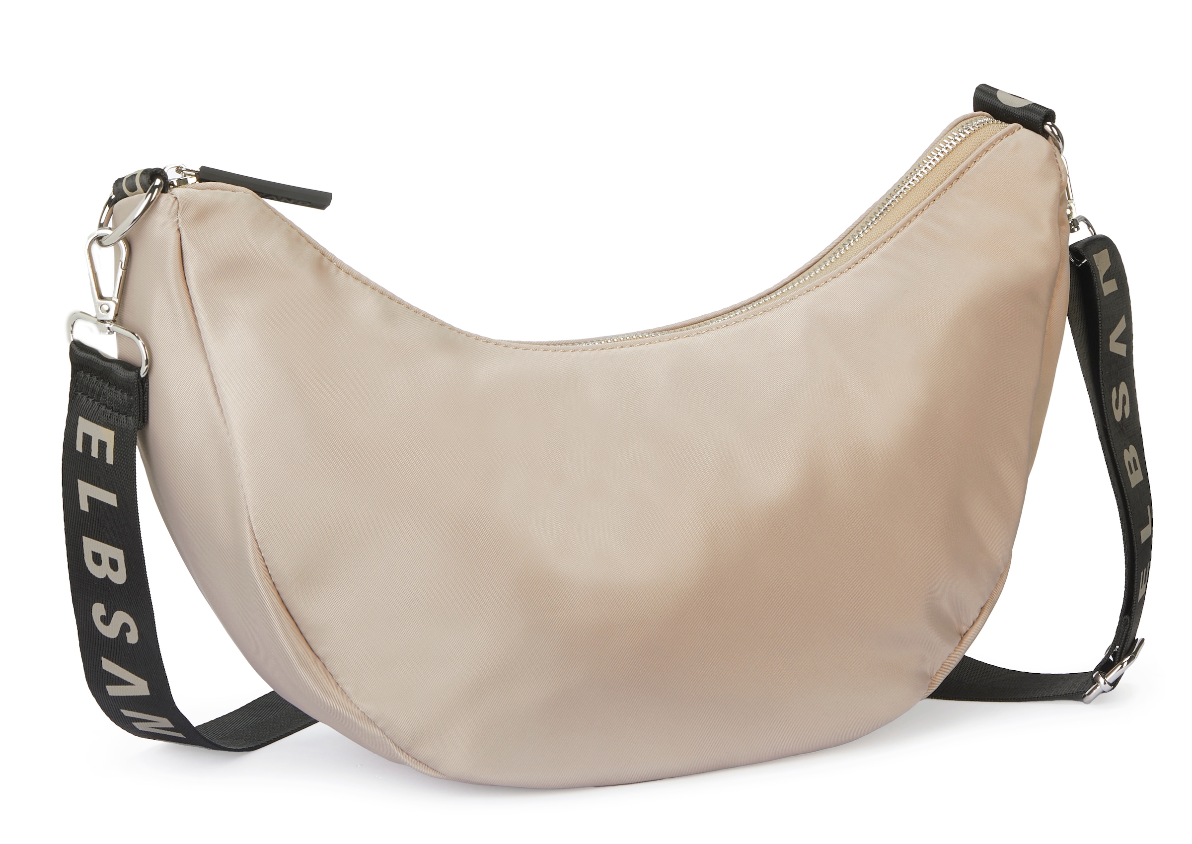 Elbsand Sac à bandoulière »Hobo-Tasche, Schultertasche, Minibag, Henkeltasche, Crossbody Bag« Sac à main femme à bandoulière en matière douce VEGAN