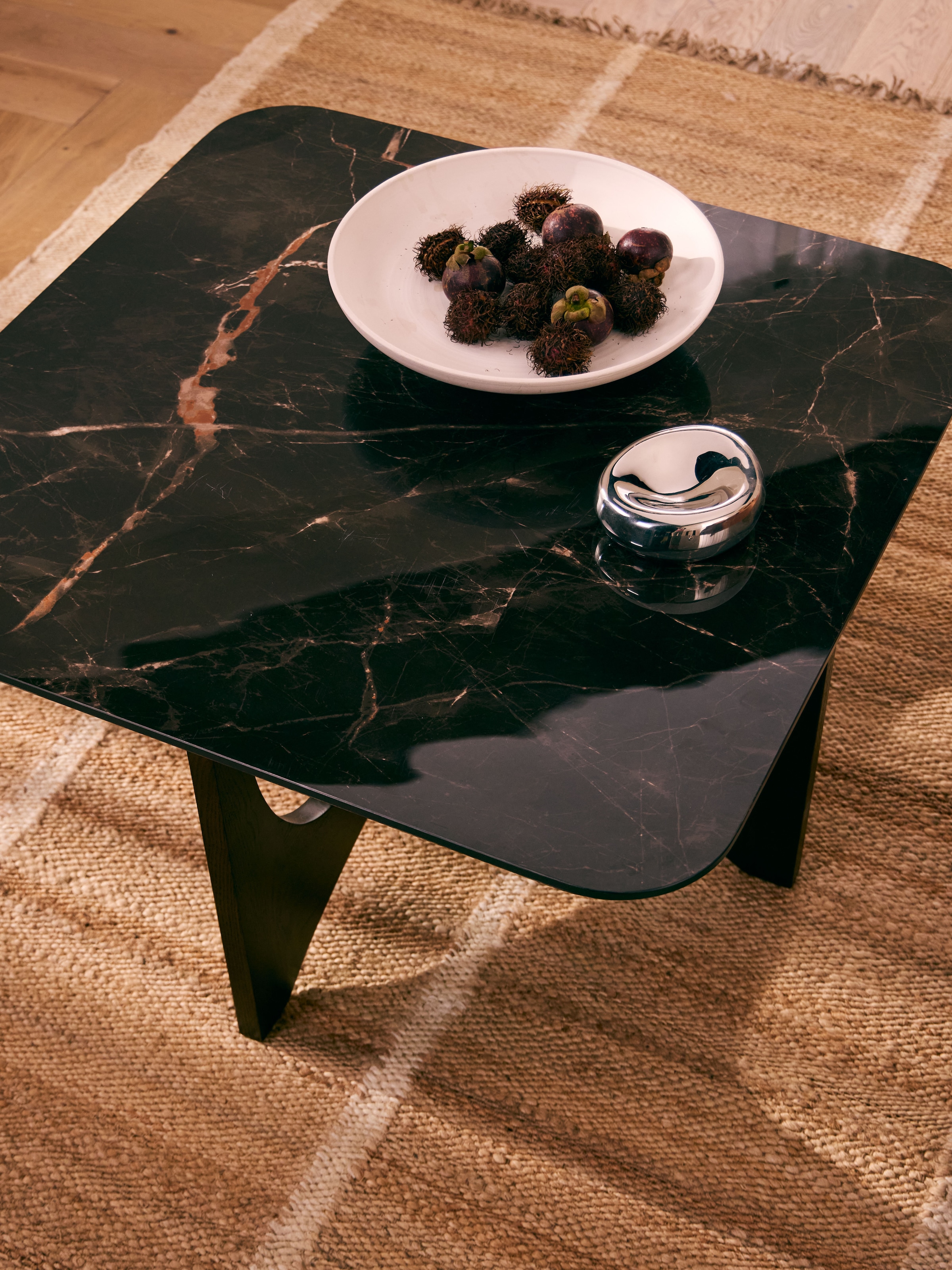 LeGer Home by Lena Gercke Teppich »Lenia, handgewebt, Jute« rechteckig 10 mm Höhe mit Fransen, Teppich, Wohnzimmer, Schlafzimmer, Esszimmer