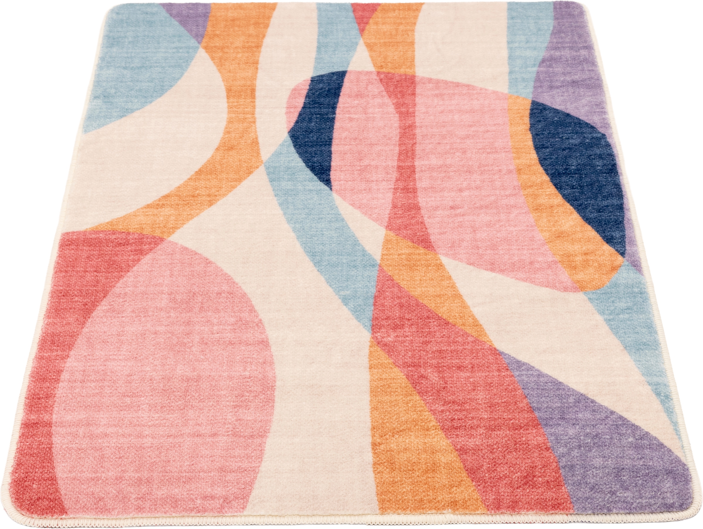 Gino Falcone Tapis de bain »Aquata GF-170, Badvorleger, Badezimmer Teppich« Höhe 5 mm Badteppich, bedruckt, modernes Design, rechteckig
