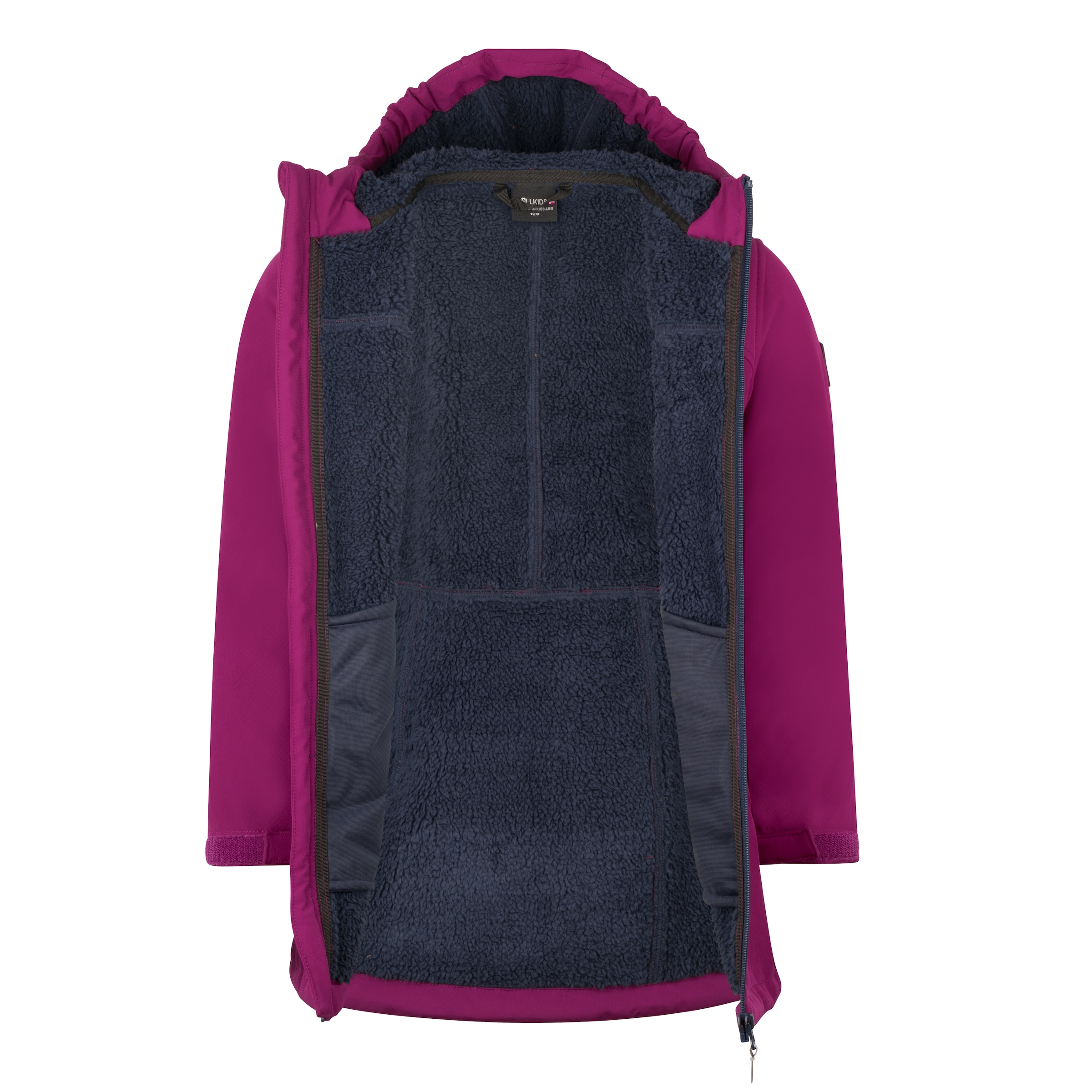 TROLLKIDS Manteau softshell »GIRLS KRISTIANSAND COAT« avec capuche intégrée, étanche, respirant