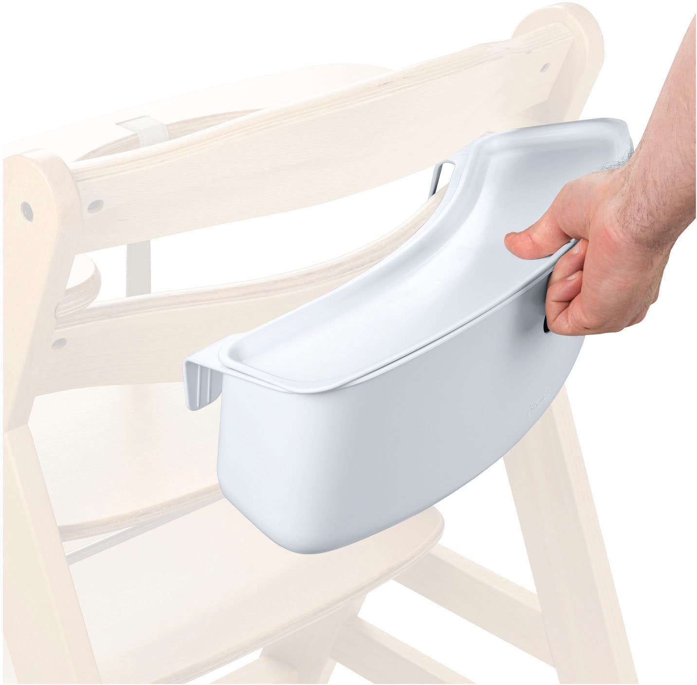 Hauck Aufbewahrungsbox »Highchair Box S, white« für Hochstühle