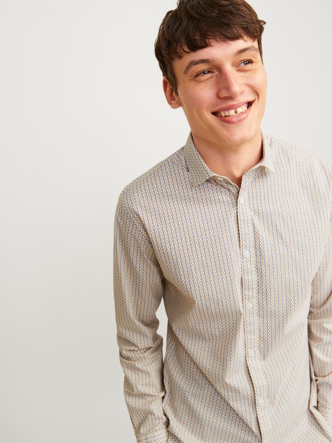 Jack & Jones Chemise à manches longues »JPRBLABLACKPOOL STRETCH LS SHIRT SN«