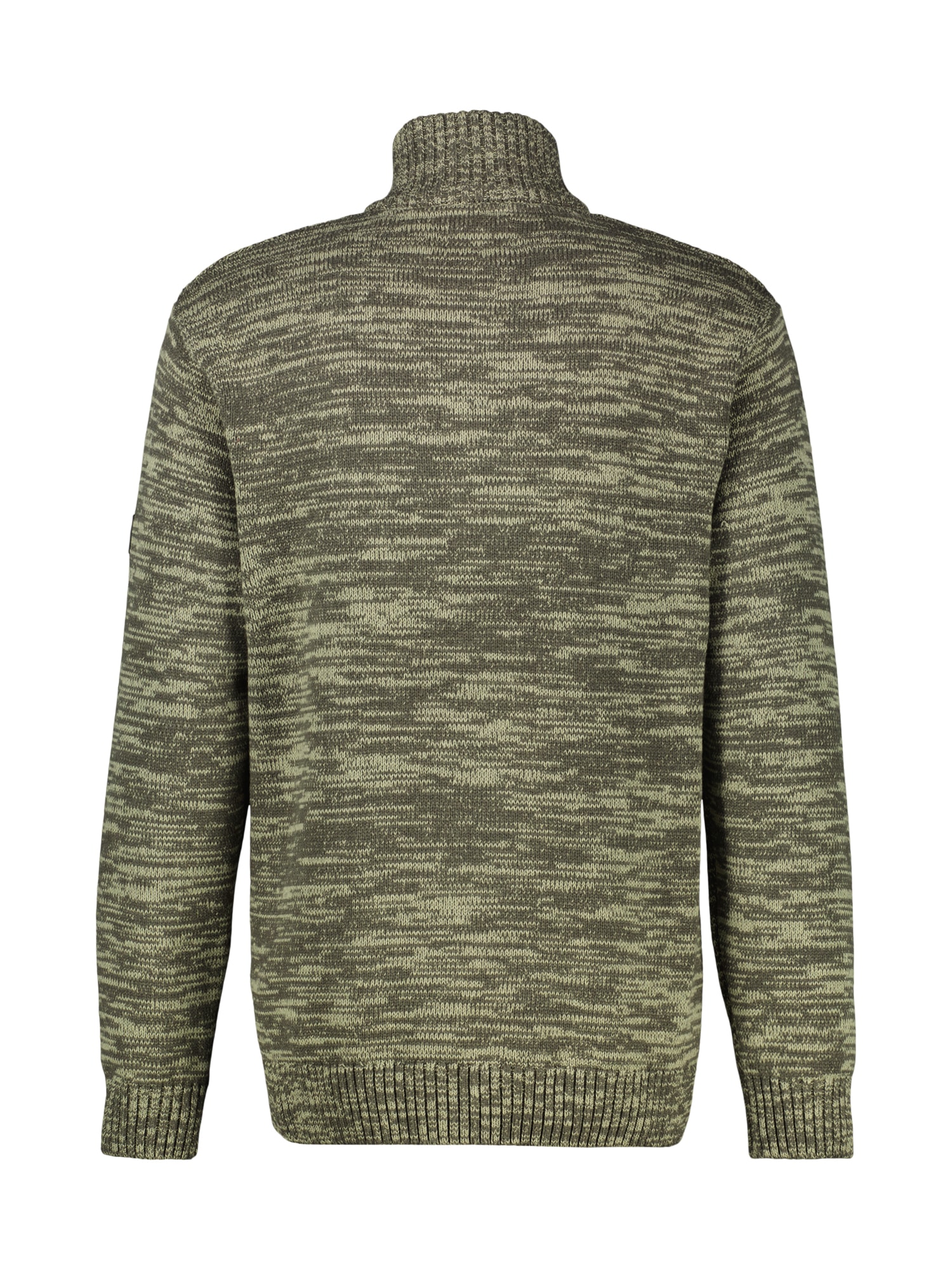 LERROS Sweat-shirt »Herren Stricktroyer mit Zopfmuster«
