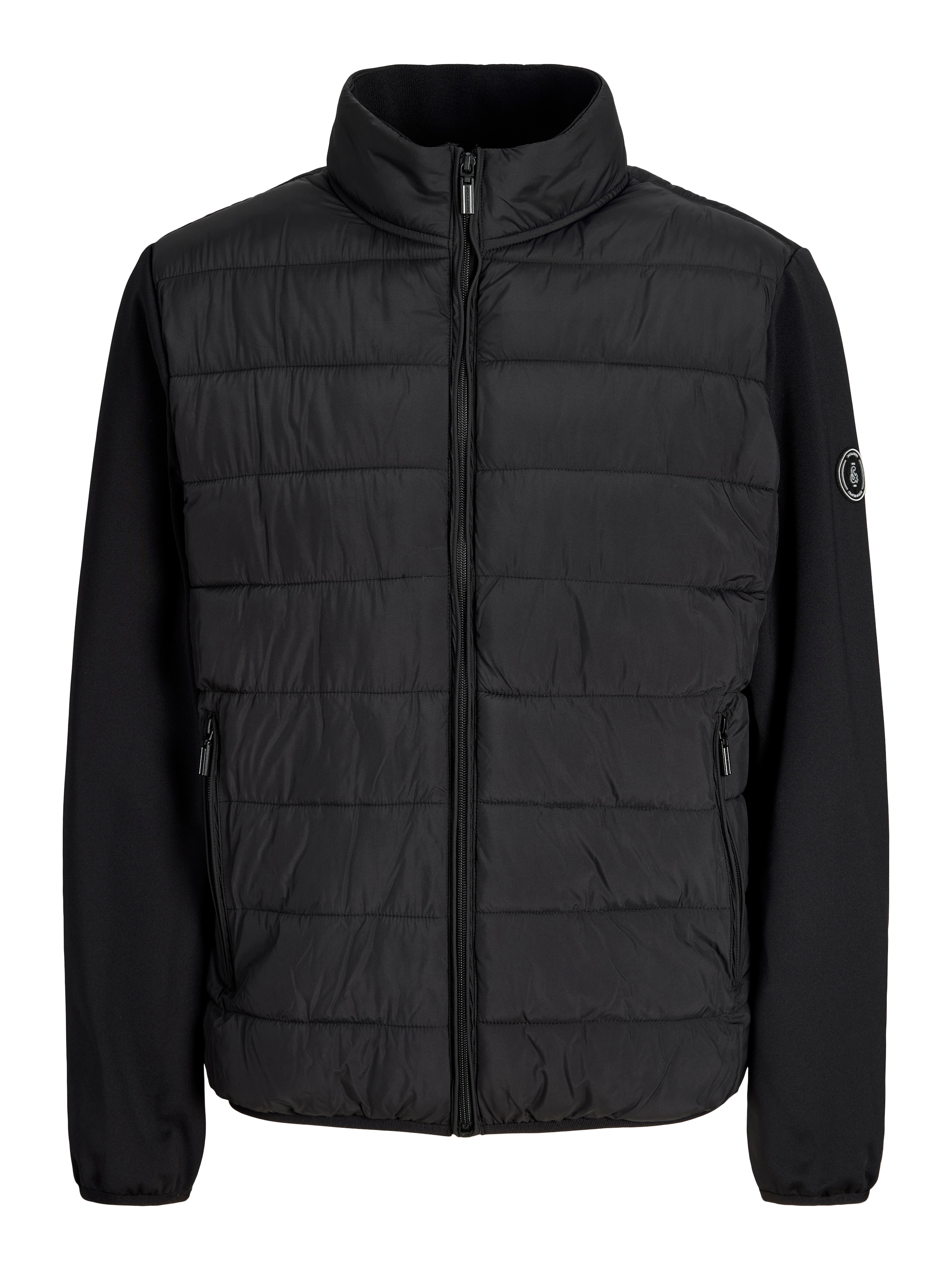 Jack & Jones Veste matelassée »JJETATE HYBRID JACKET« fibre synthétique, coupe régulière