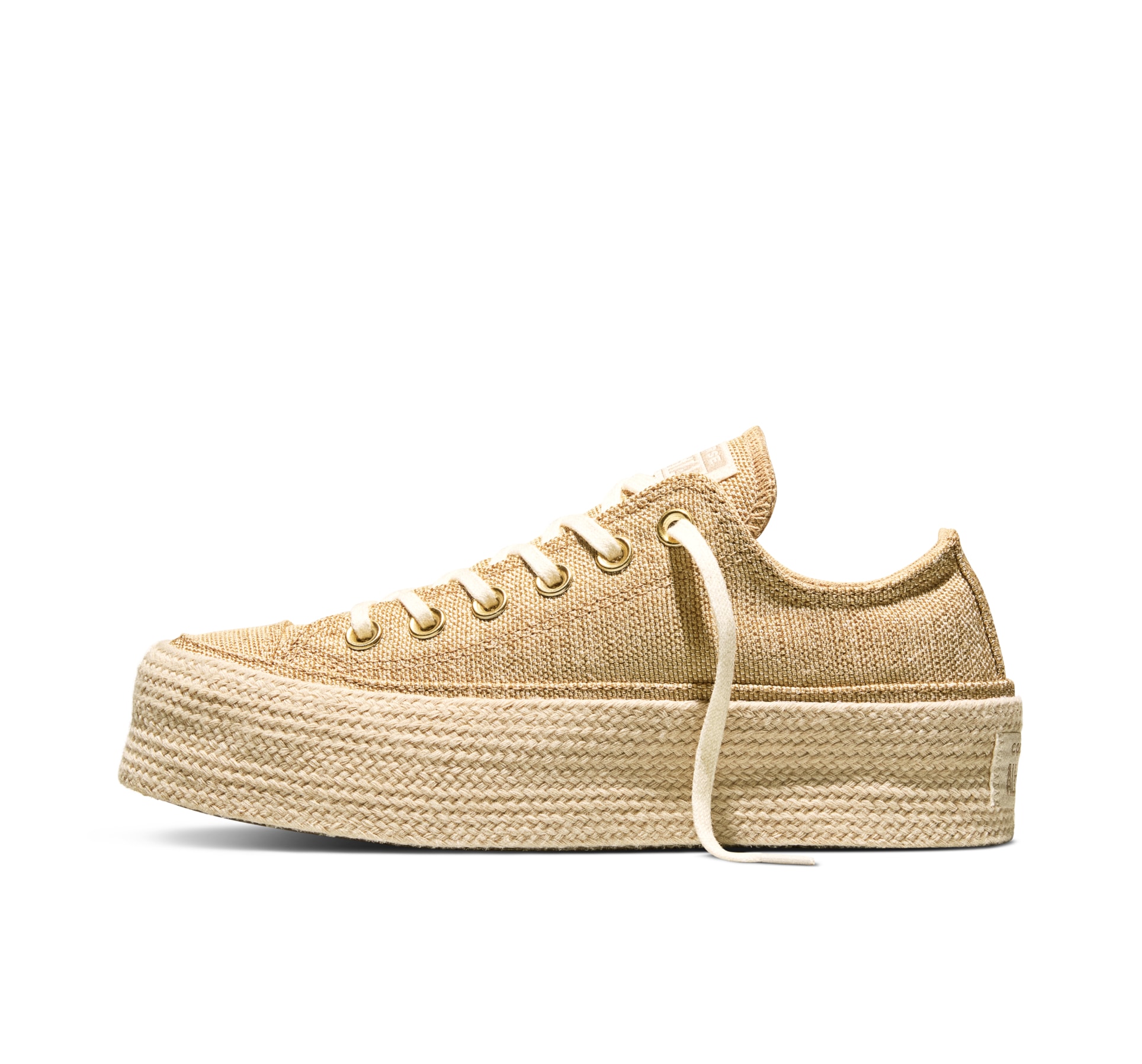 Converse Sneakers »CHUCK TAYLOR ALL STAR LIFT ESPADRILLE«  style sportif, avec semelle extérieure profilée, avec lacets