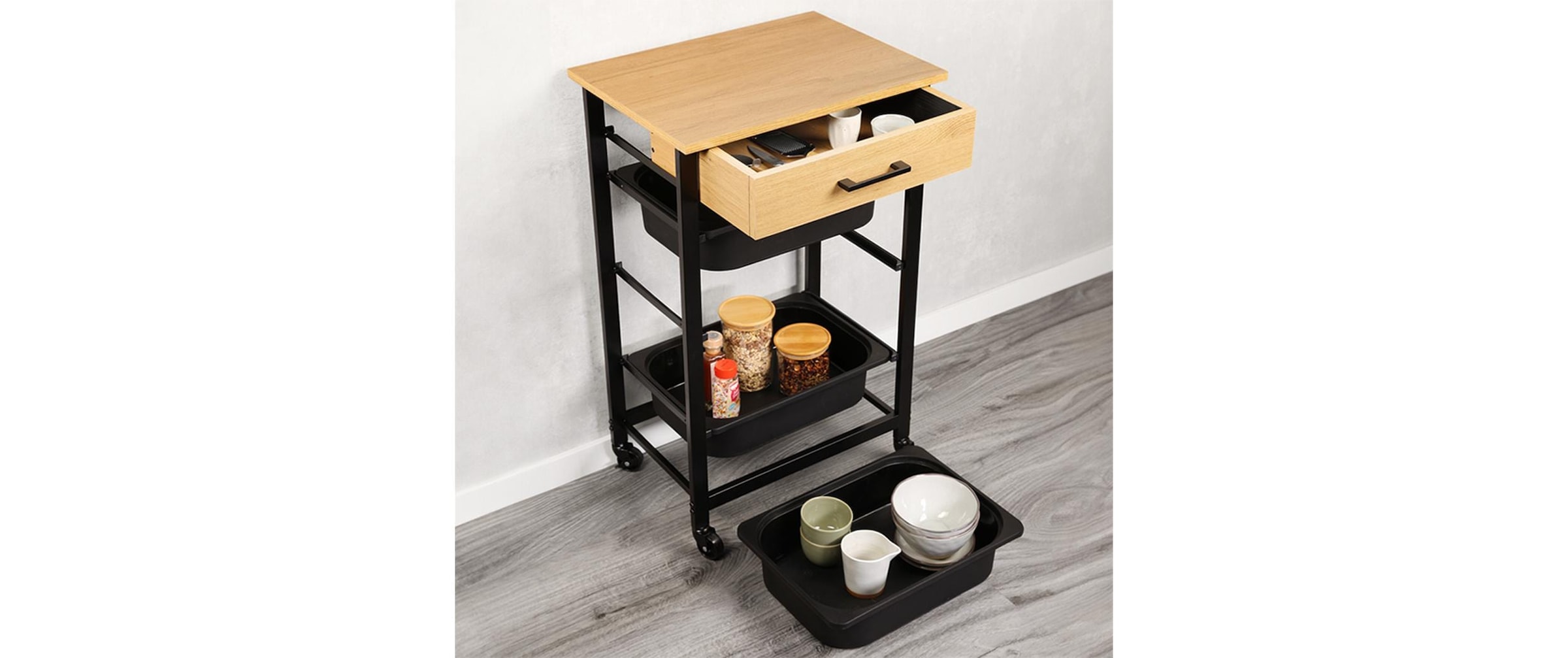 KESPER® Chariot de cuisine »Kesper Küchenwagen 47 x 81.5 x 37 cm«