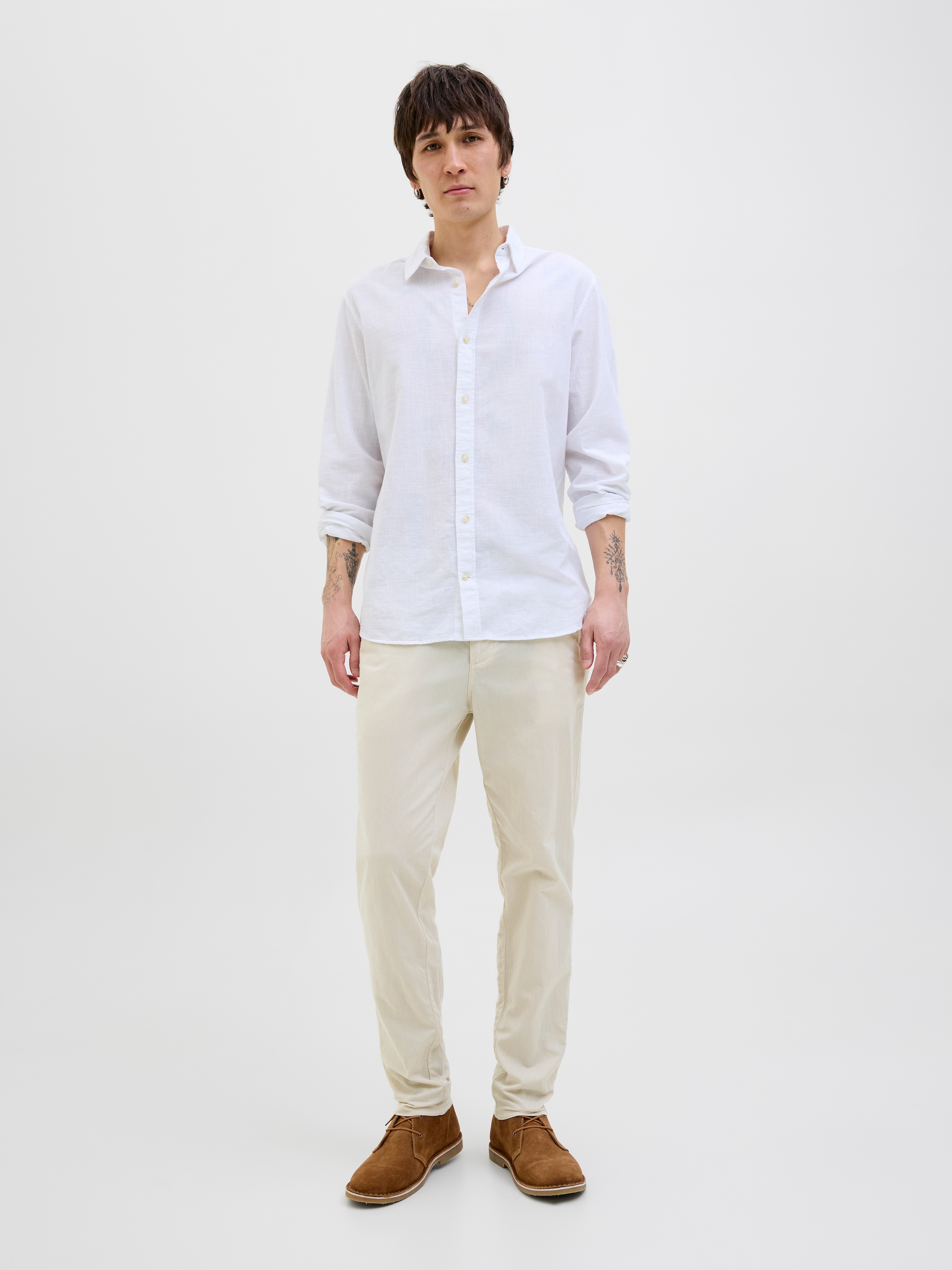 Jack & Jones Chinohose »JPSTACE SUMMER CHINO PANT SN«  mit Reissverschluss