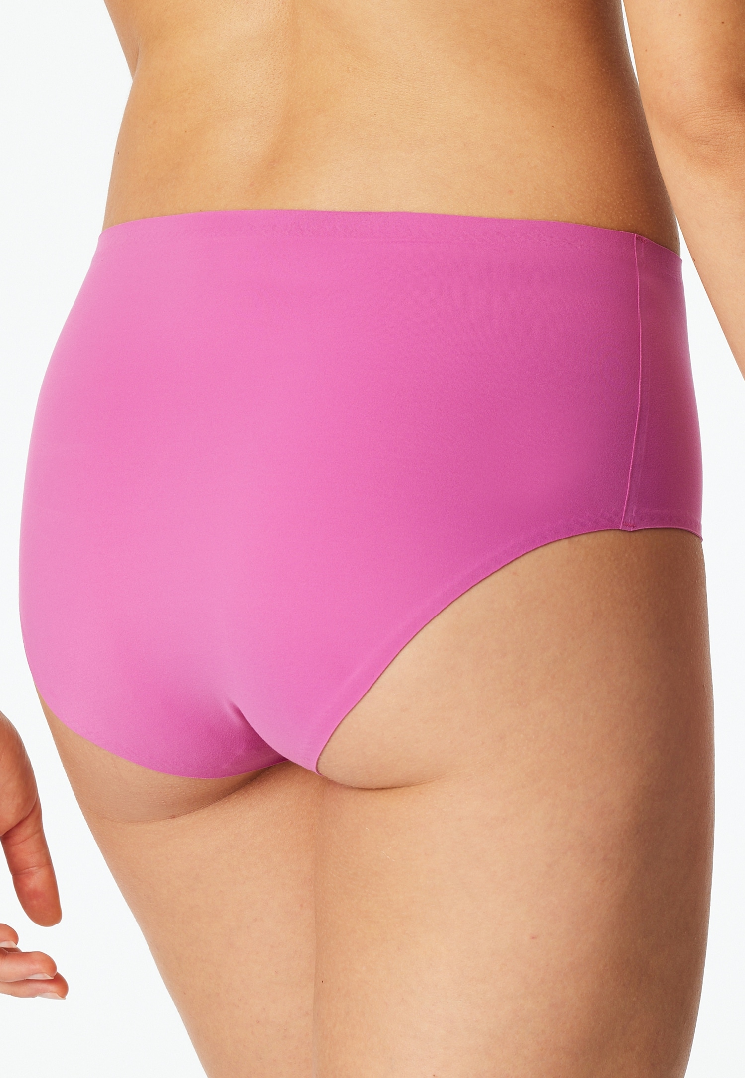Schiesser Slip »Invisible Soft« Microfaser, Lasercut-Abschlüsse, hoher Bund