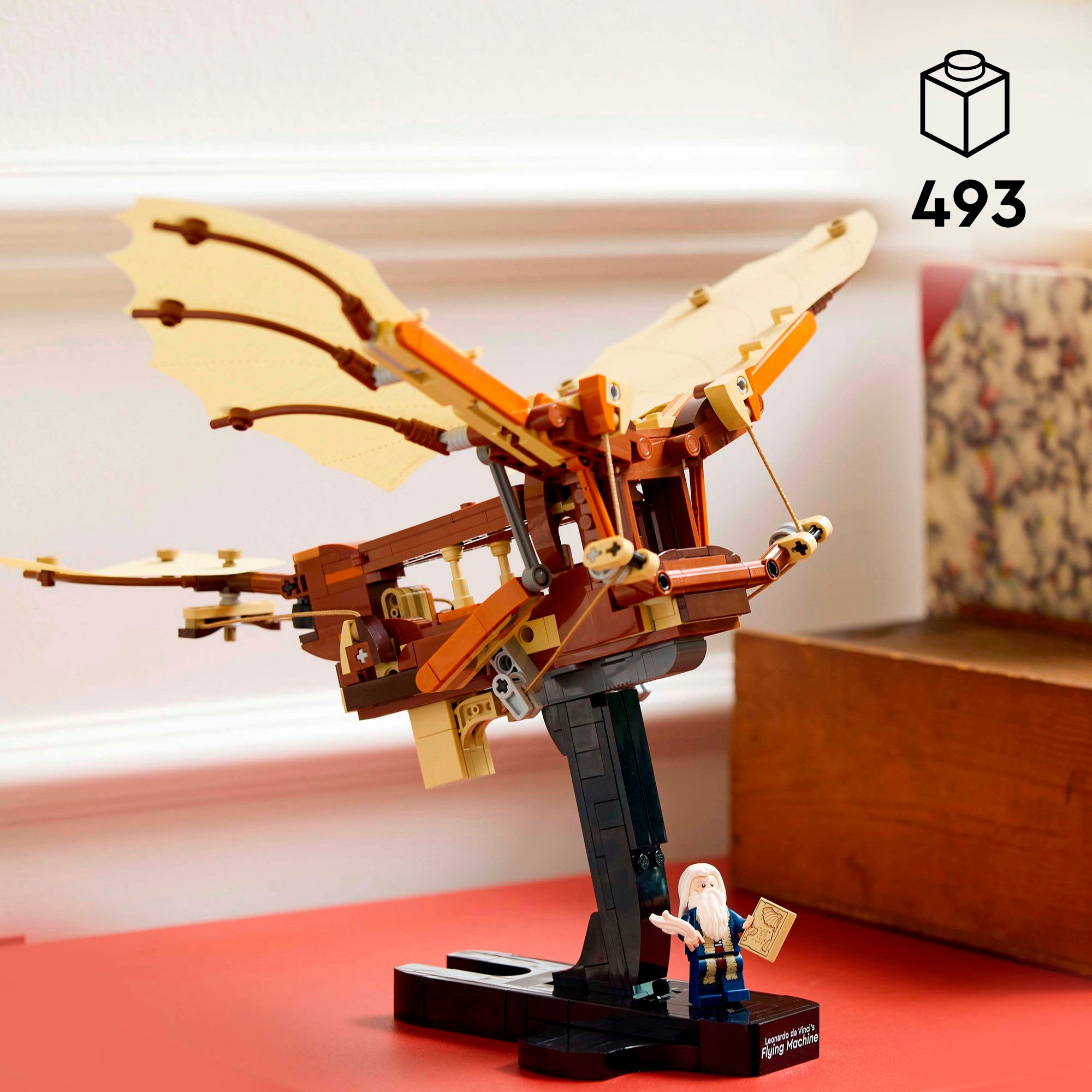LEGO® Pions de construction »Leonardo da Vincis Fluggerät (10363), LEGO Icons« Made in Europe