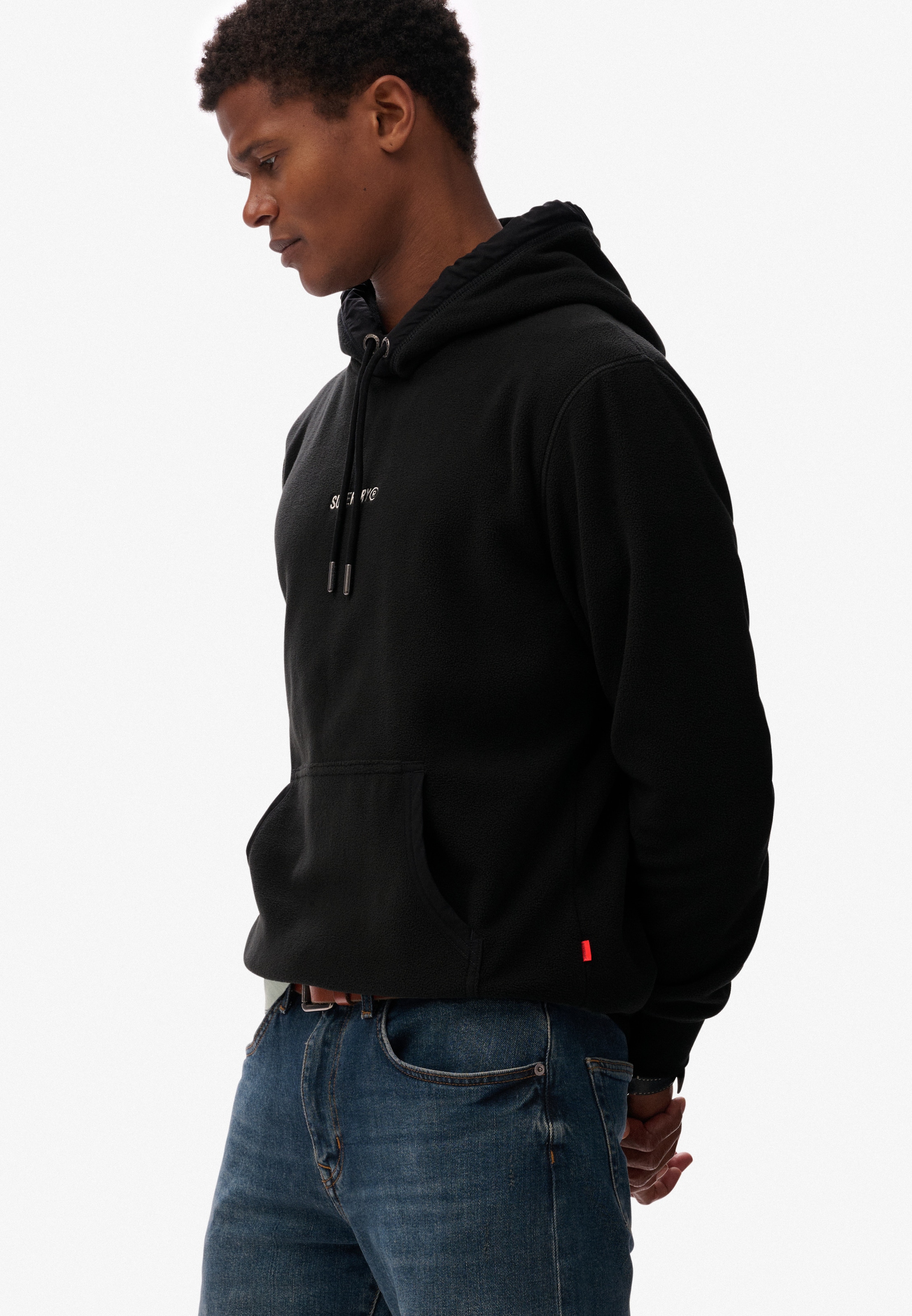 Superdry Sweat à capuche »MICRO LOGO FLEECE HOOD«
