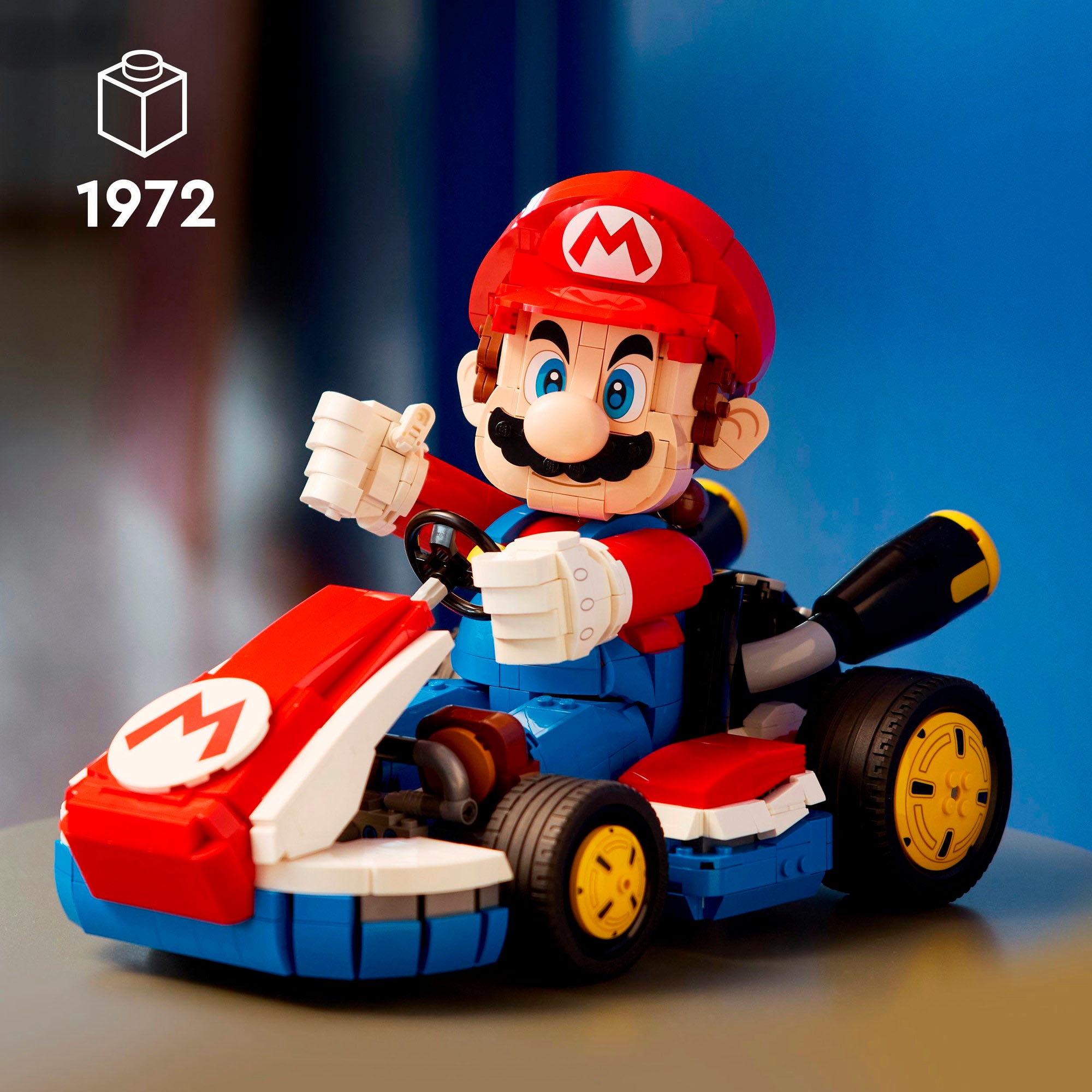 LEGO® Konstruktionsspielsteine »Mario Kart: Mario & Standard-Kart (72037), LEGO Super Mario« Made in Europe