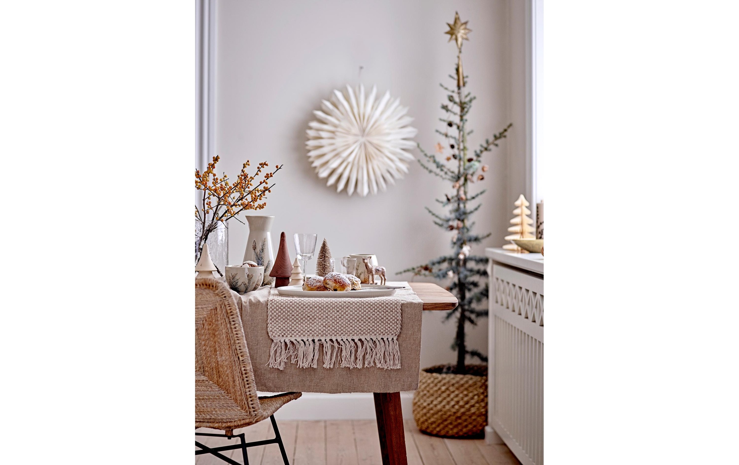 Bloomingville Weihnachtsfigur »Tuan Hirsch, 3-teilig«