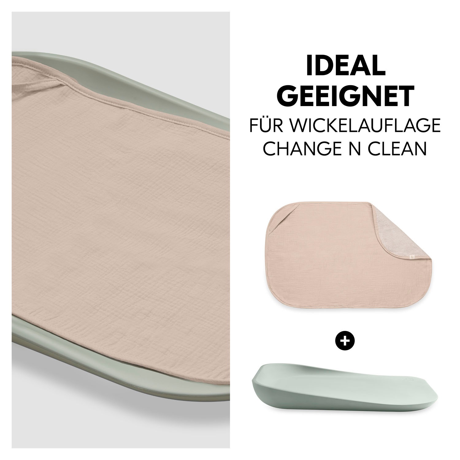 Hauck Housse pour matelas à langer »Changing Mat Liner«