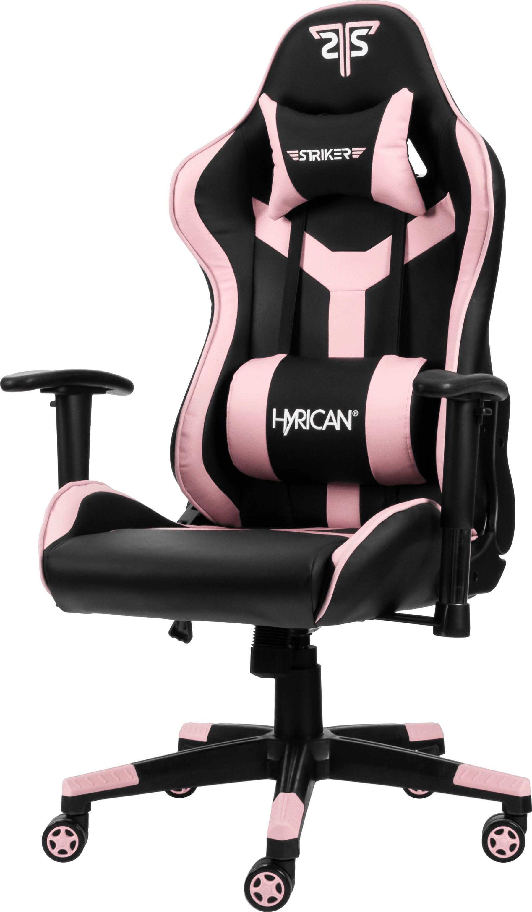 Hyrican Chaise de jeu »Striker Gaming-Stuhl "Copilot" Gamingstuhl + Stuhlunterlage« (Ensemble) Tapis de protection de sol 1100x1100x2mm