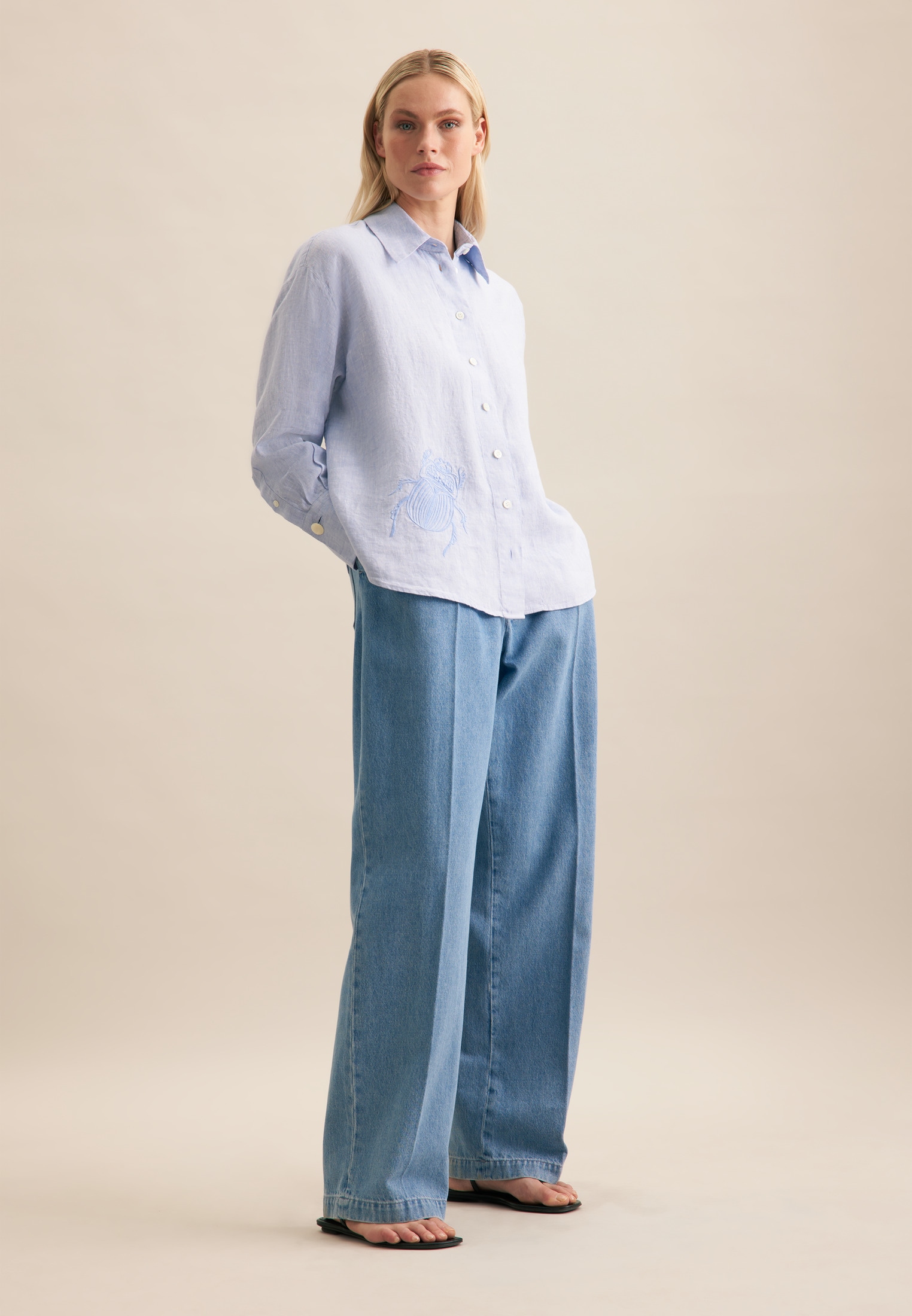 seidensticker Hemdbluse »Schwarze Rose« 1/1 Extra extra kurz Uni