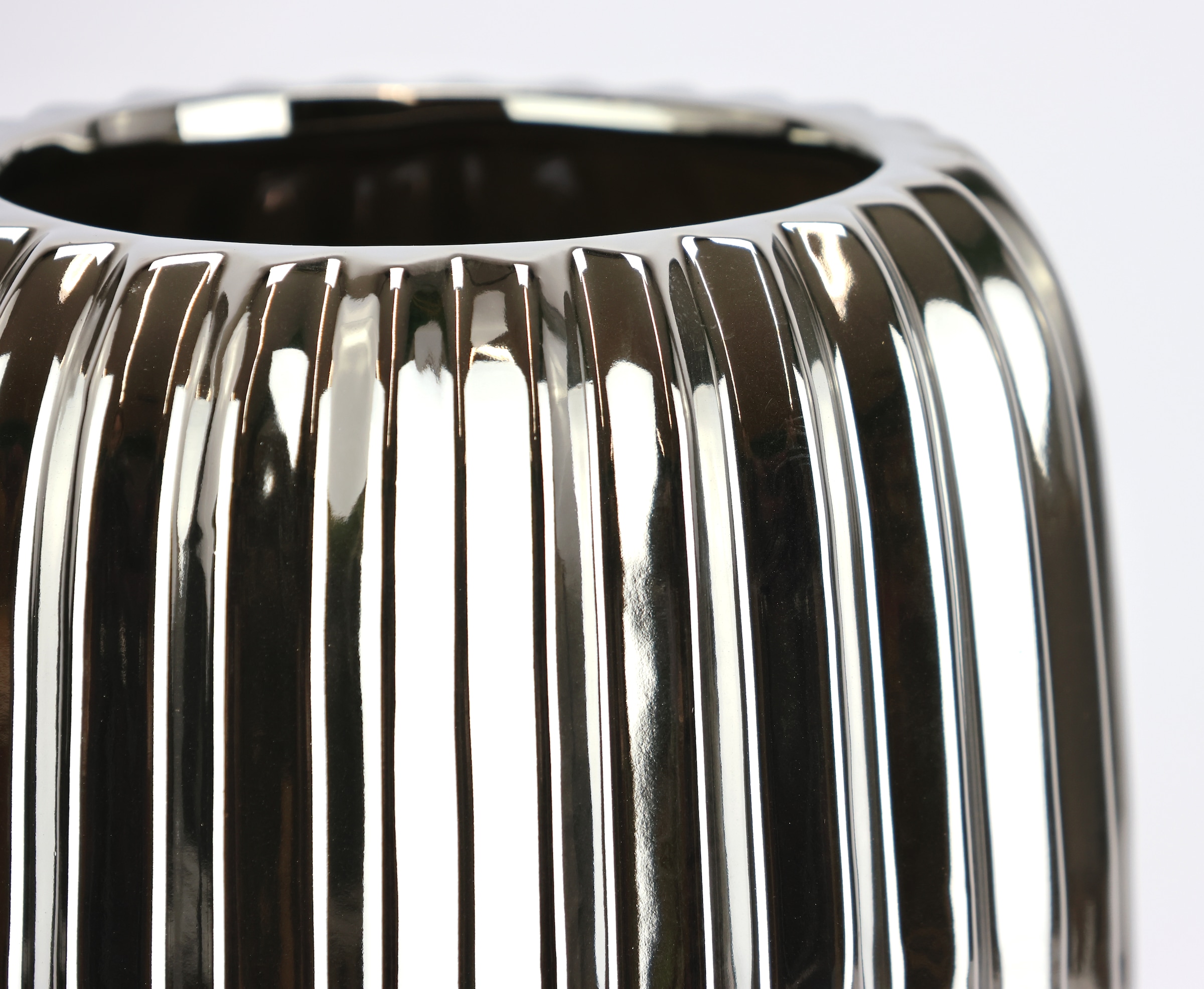 I.GE.A. Dekovase »Vase aus Keramik« Dekovase Blumenvase Modern für Tischdeko Tischvase Deko Trockenblume