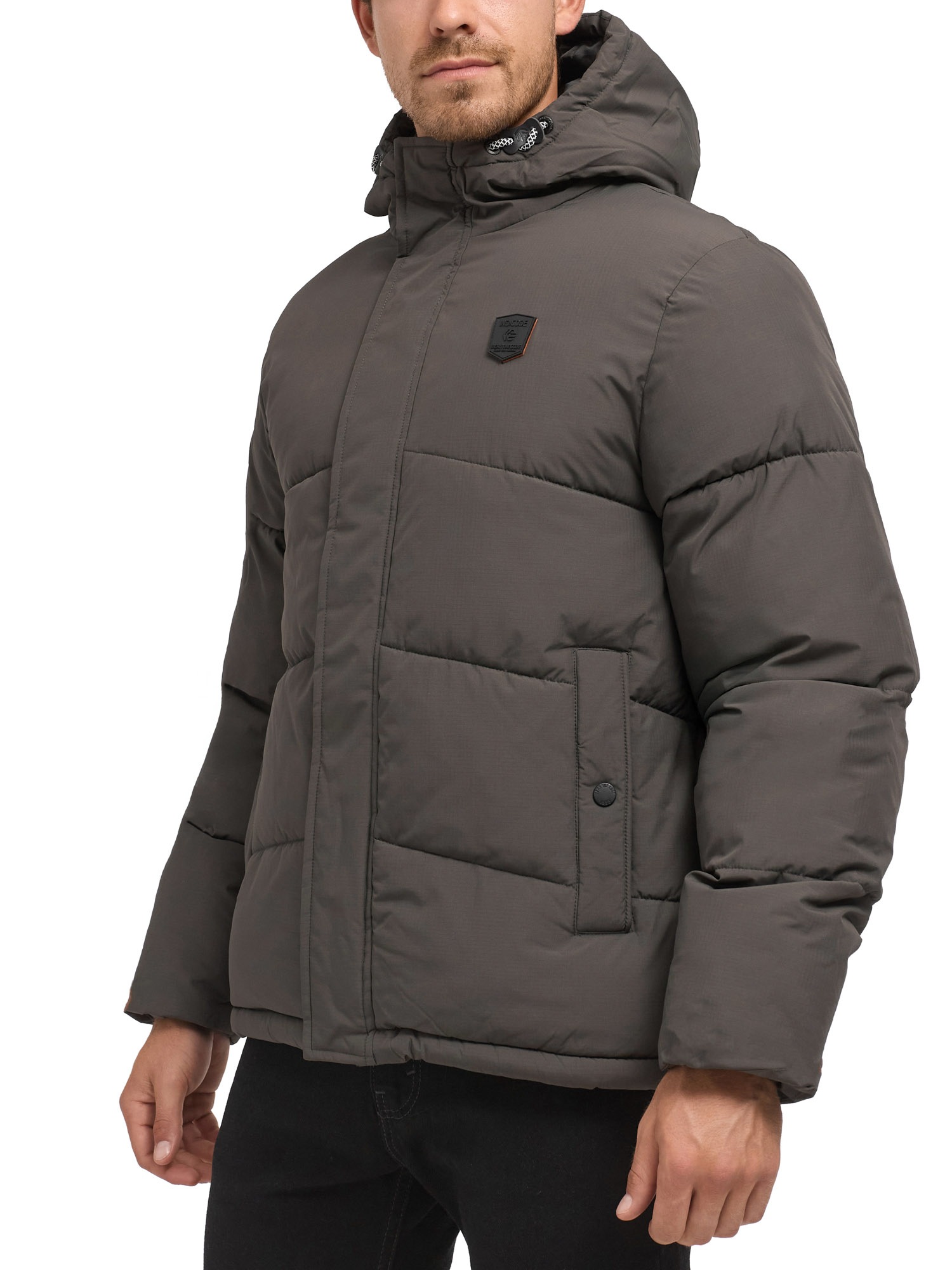 Indicode Steppjacke »INLaurill« mit Kapuze Kunstfaser, regular fit