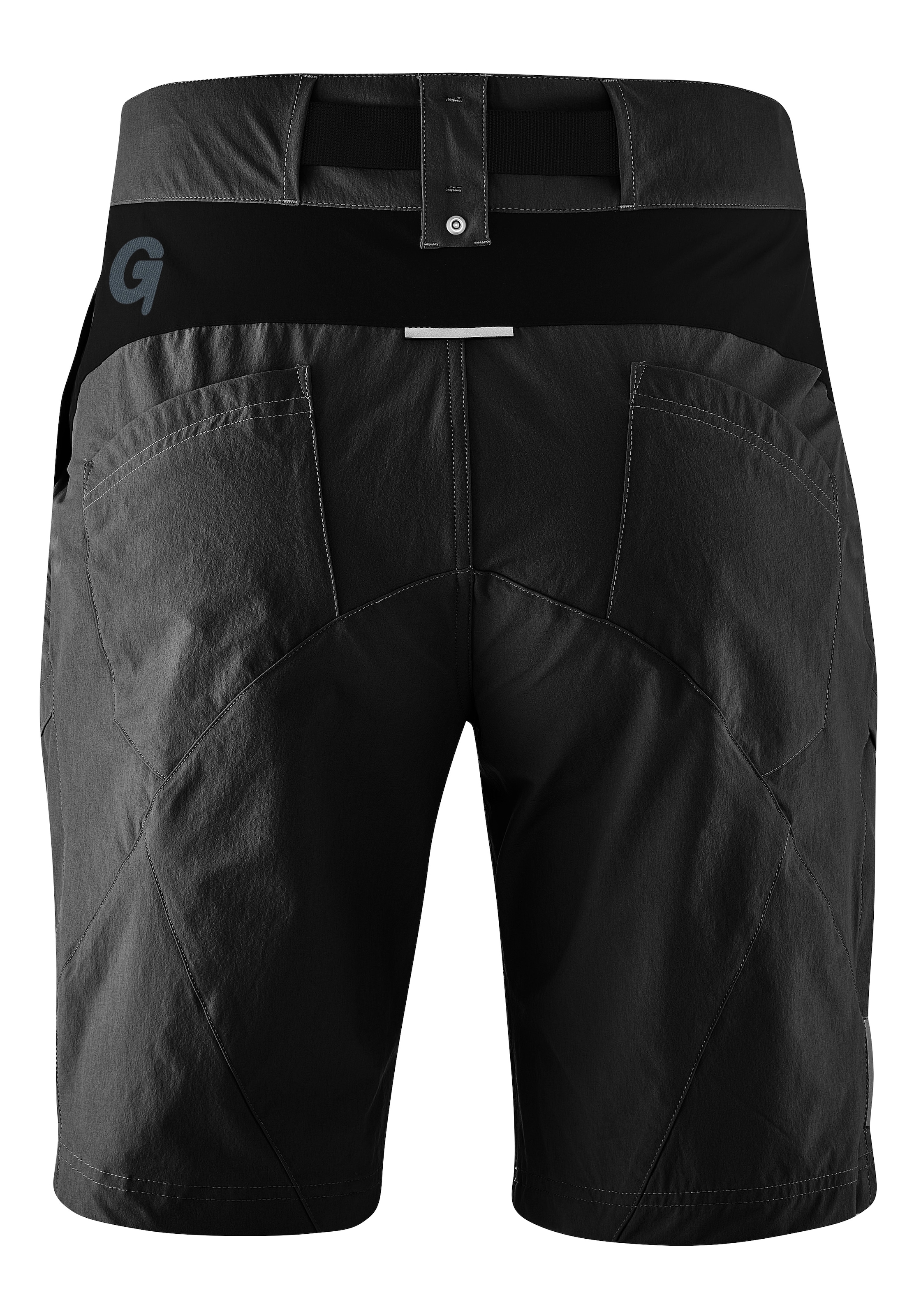 Gonso Fahrradhose »Arico Basic«  kurze Herren Radhose mit Sitzpolster, wasserabweisend, inkl. Gürtel
