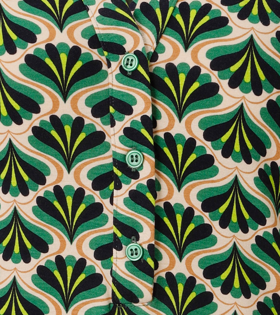 Aniston CASUAL Blouse à enfiler mit farbharmonischem Retro-Muster - NEUE KOLLEKTION