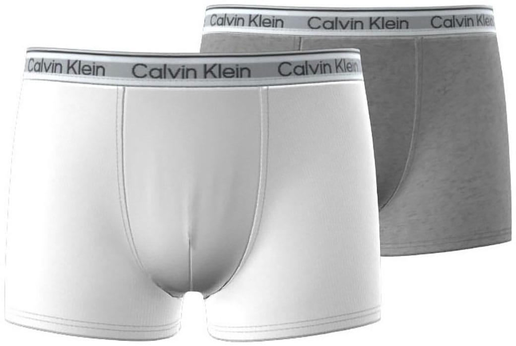 Calvin Klein Underwear Trunk »2PK TRUNK« Packung, 2er-Pack, 2 Stk. mit Logobund