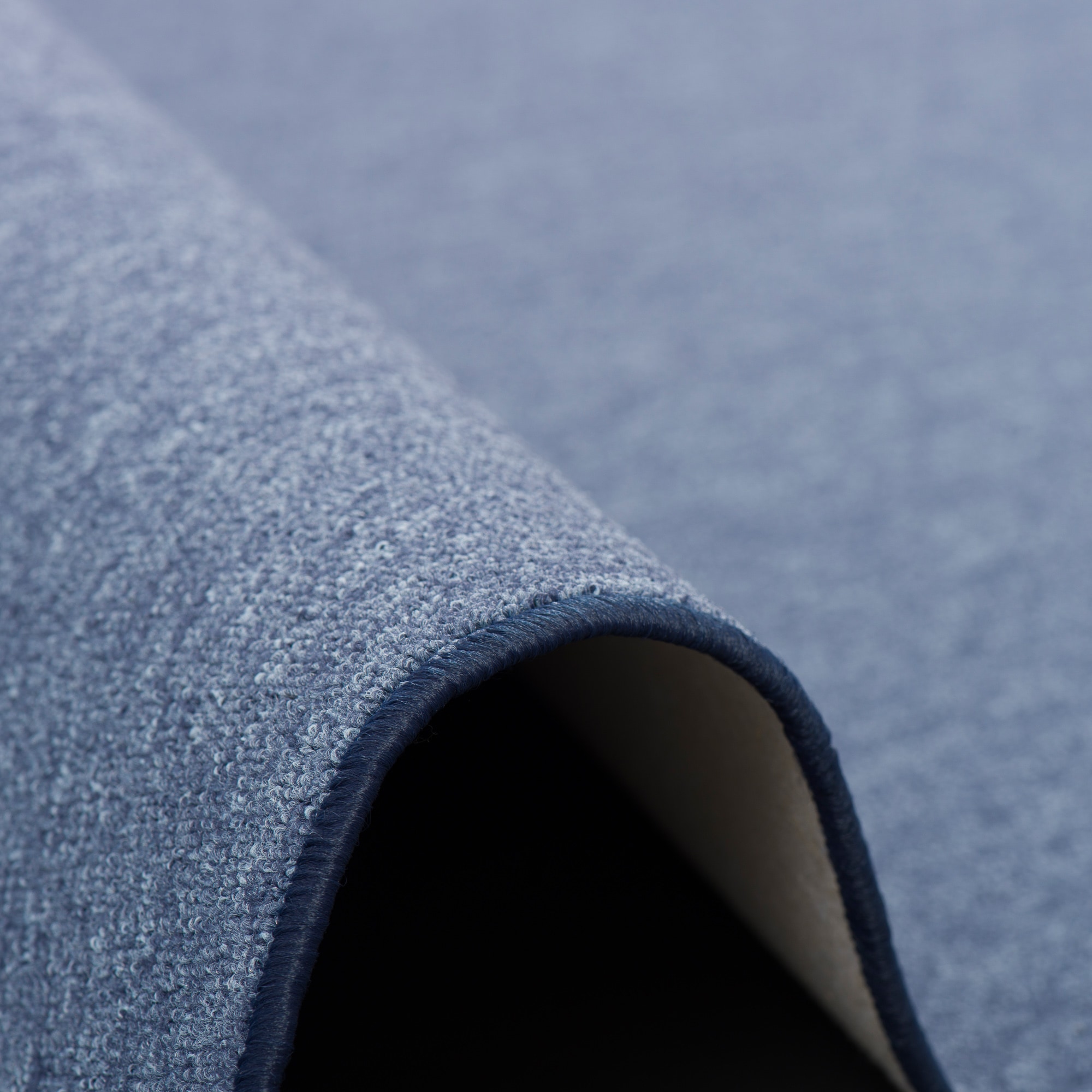 my home Teppich »Fortis, Schlinge, Made in Netherlands« rund 5 mm Höhe Uni Farben, gekettelt, strapazierfähig, Wohnzimmer