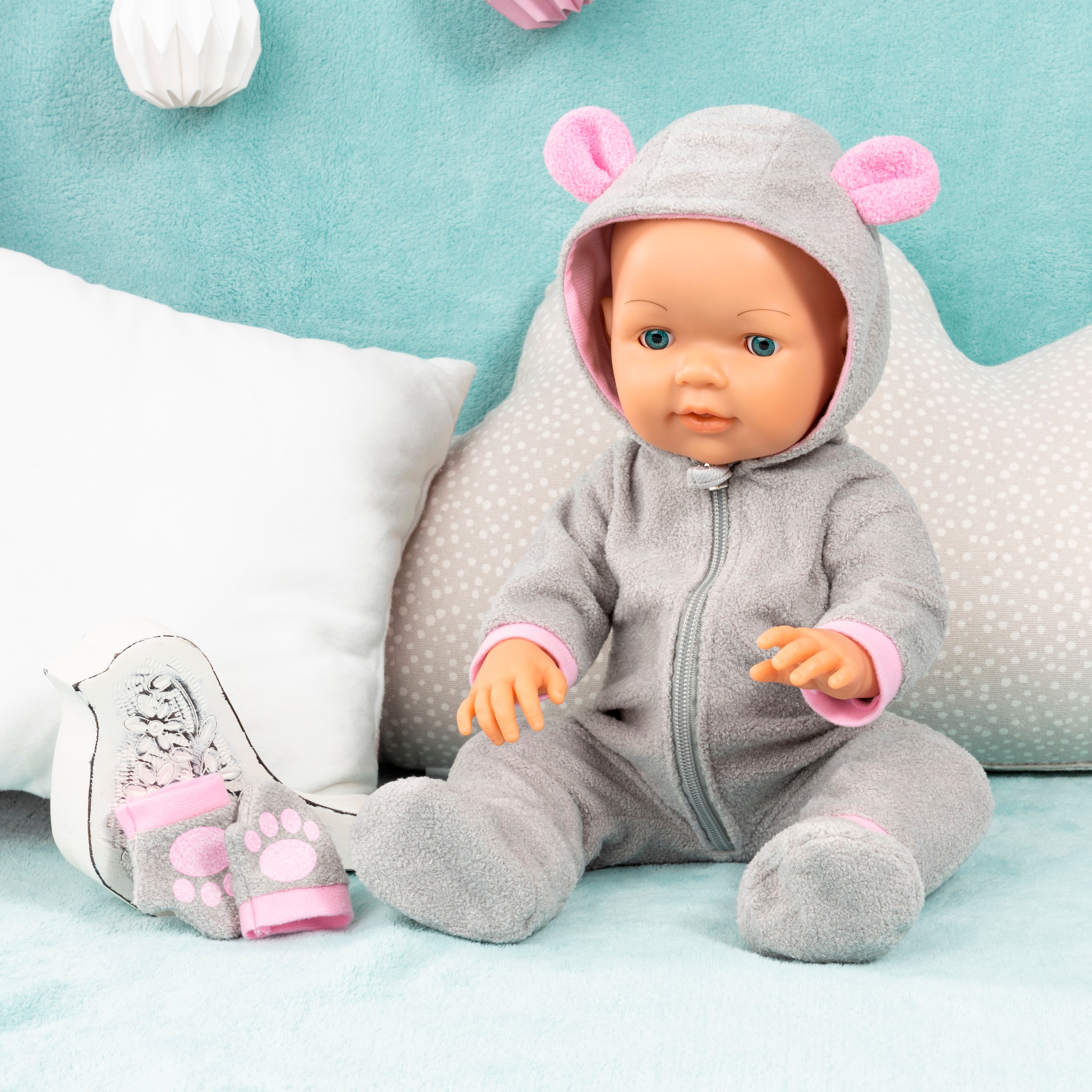 Bayer Puppenkleidung »Plüschoverall 38-42«