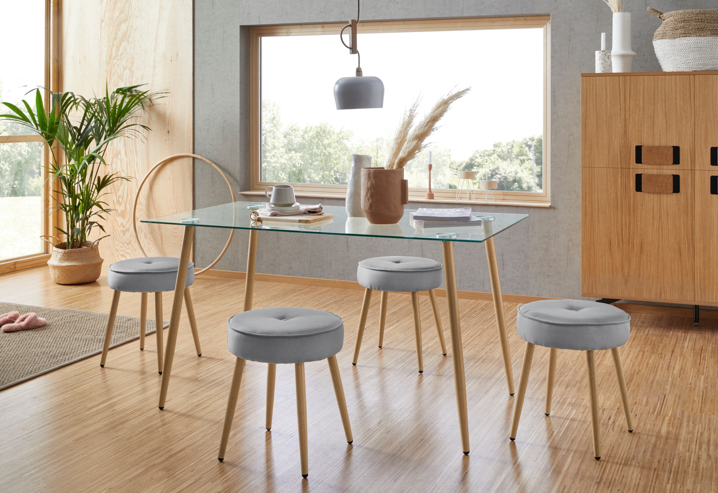 GOODproduct Glastisch »Miller« Breite 140 cm