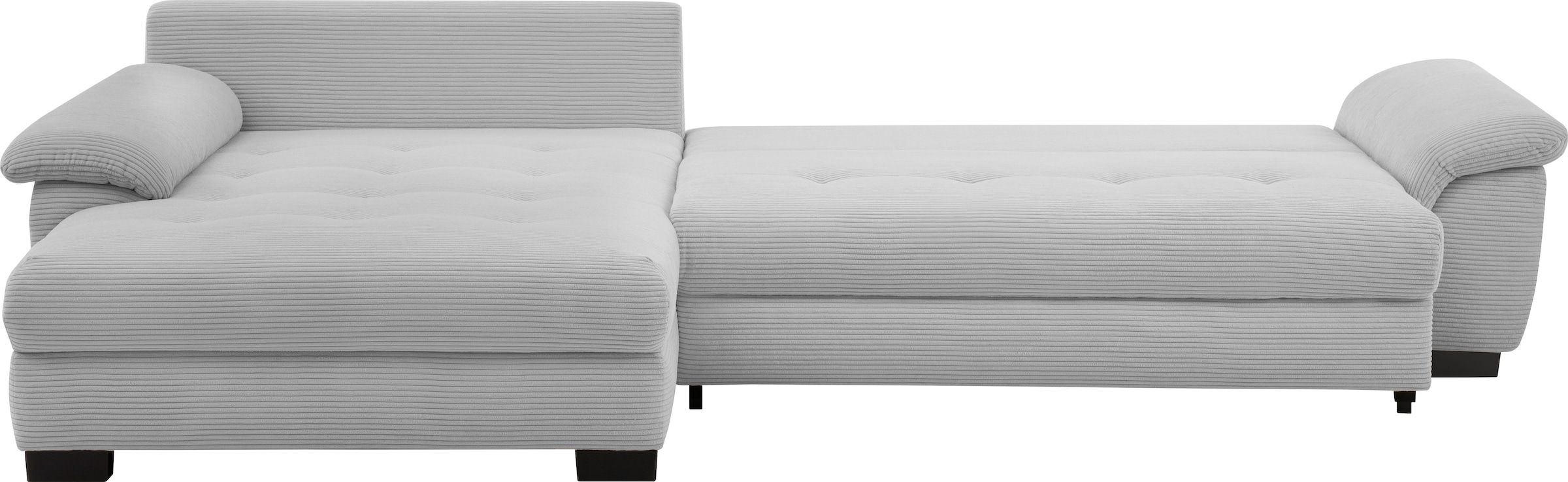 Mr. Couch Canapé d'angle »Dario, L-Form, mit Bett und Bettkasten« wahlweise mit Kaltschaum