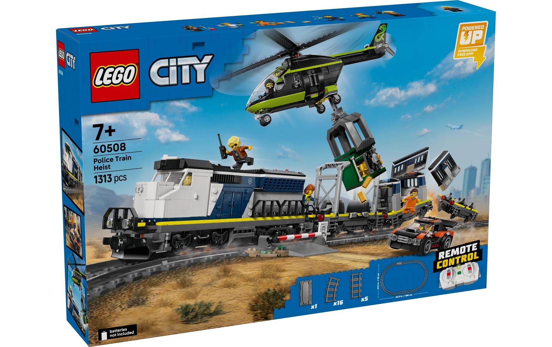 LEGO® Pions de construction »Überfall auf den Polizeizug (60508), LEGO City«