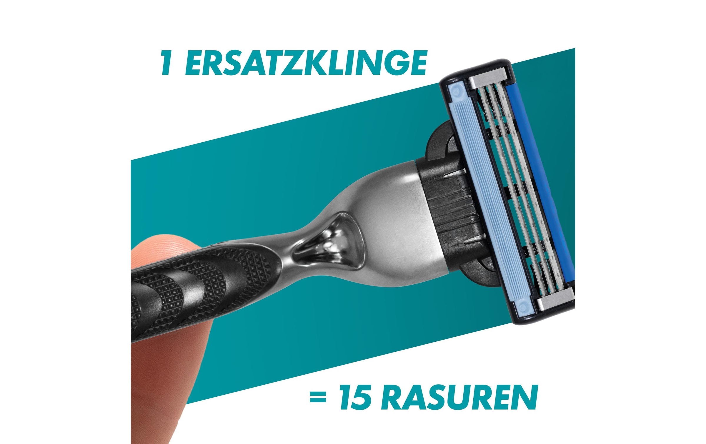 Gillette Körperrasierer »Mach3 + 8 Klingen«