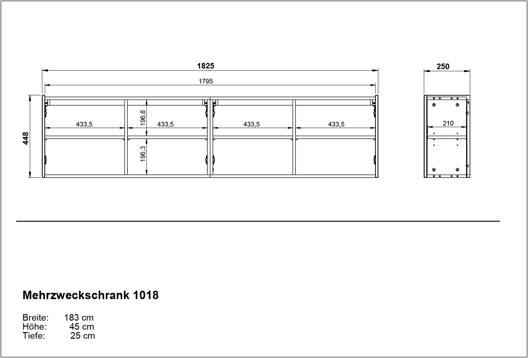 GERMANIA »Libbiano« mit Balkonoptik