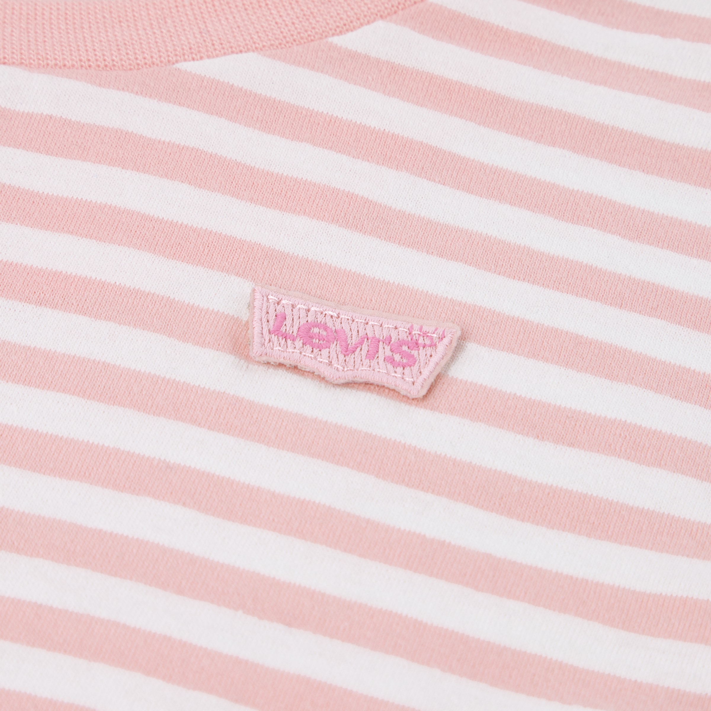 Levi's® Kids T-shirt à manches longues »LVG STRIPE LS TEE« aspect rayé, mélange de coton - pour filles
