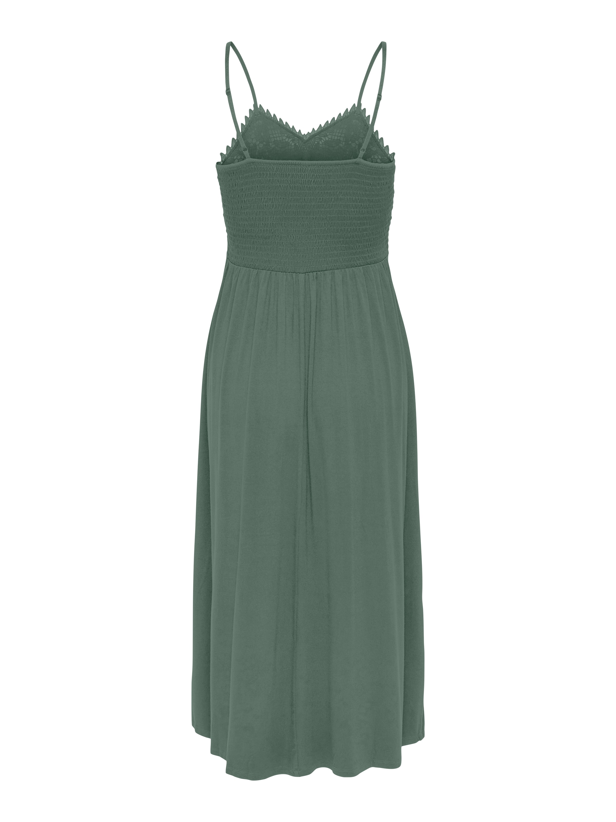 ONLY Robe spaghetti »ONLHONEY STRAP DRESS JRS« mélange viscose, coupe régulière