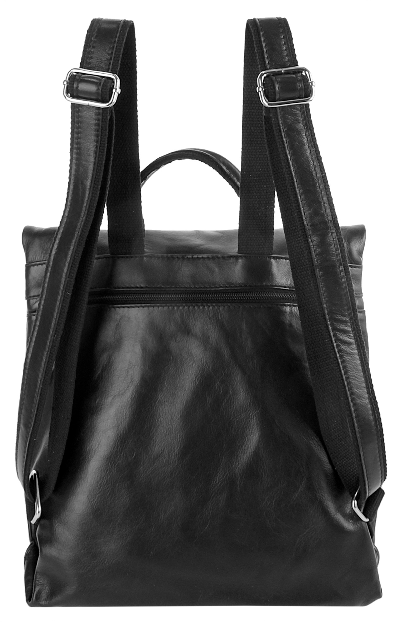 Cluty Cityrucksack echt Leder, Made in Italy