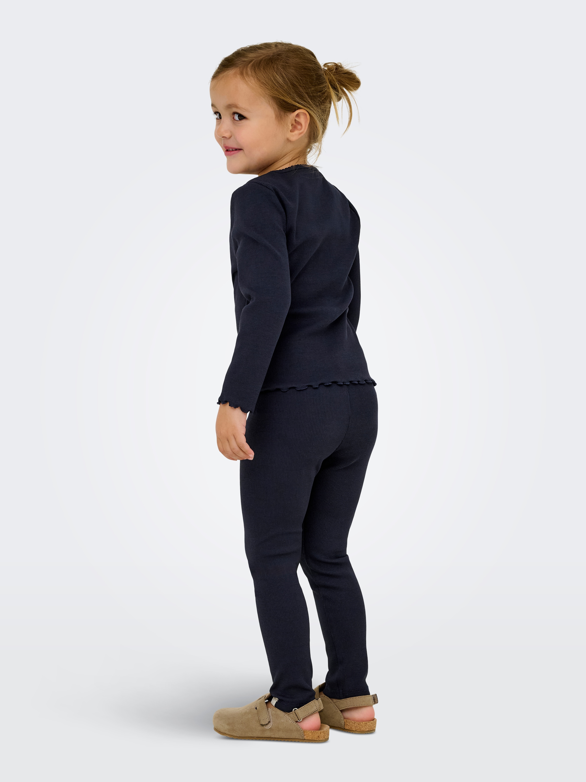 KIDS ONLY Leggings »KMGTRINNY SOLID LEGGING JRS NOOS«  Baumwollmischung, figurbetont