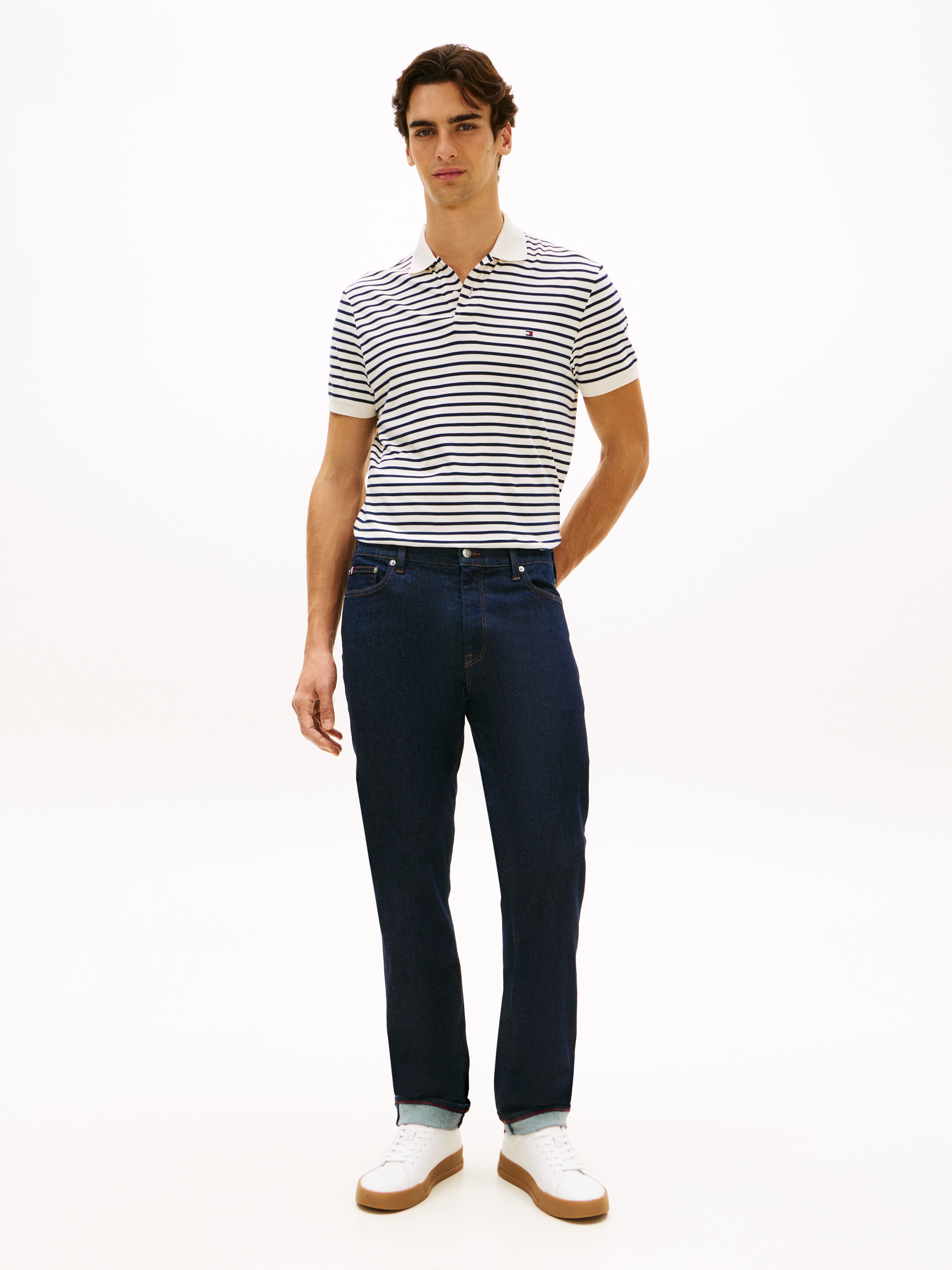 Tommy Hilfiger Poloshirt »LIQUID COTTON REGULAR SEASONAL« mit Logostickerei