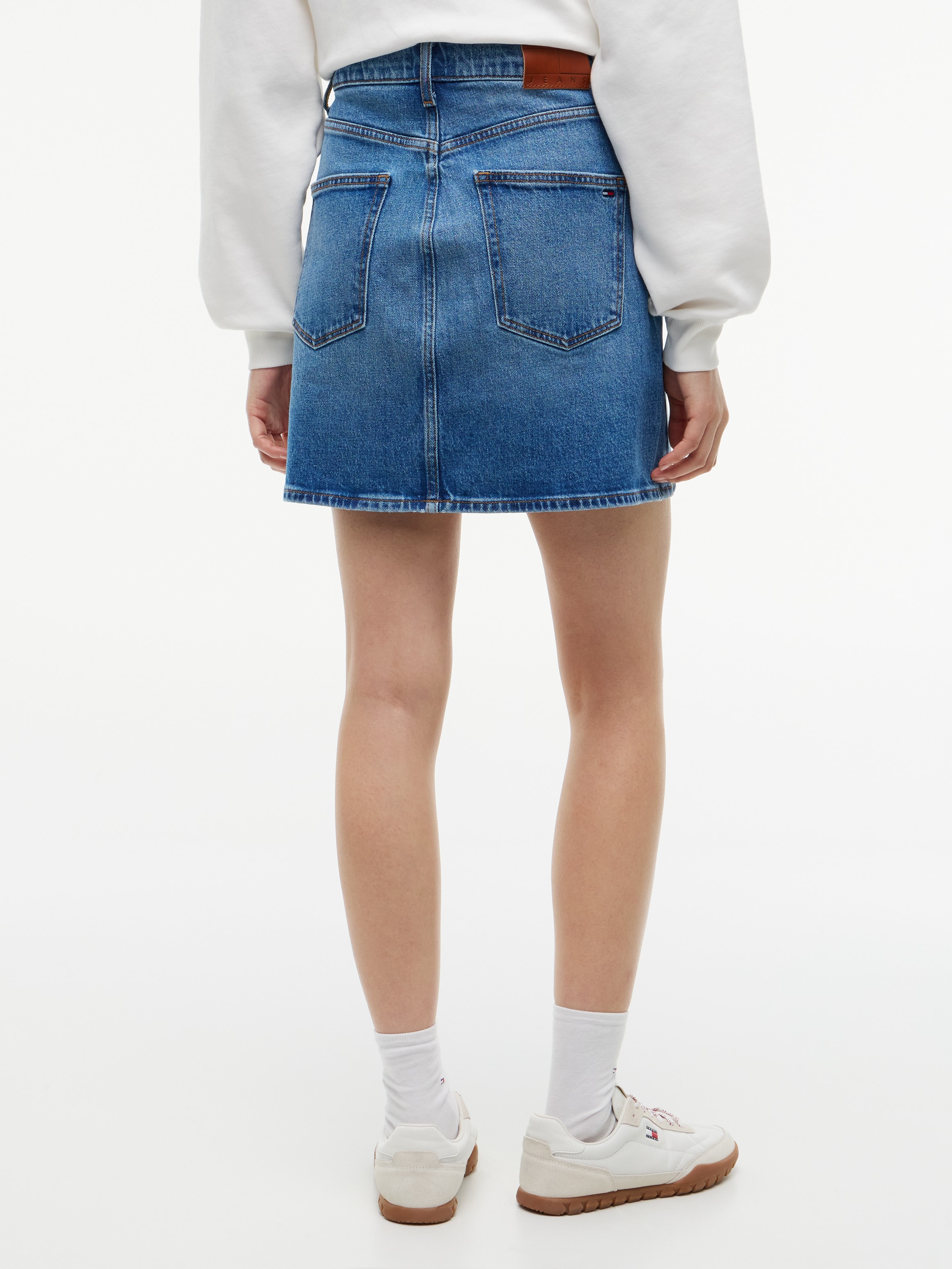 Tommy Jeans Jeansrock »90'S MOM SKIRT BJ0133« Baumwollmischung, MOM Fit