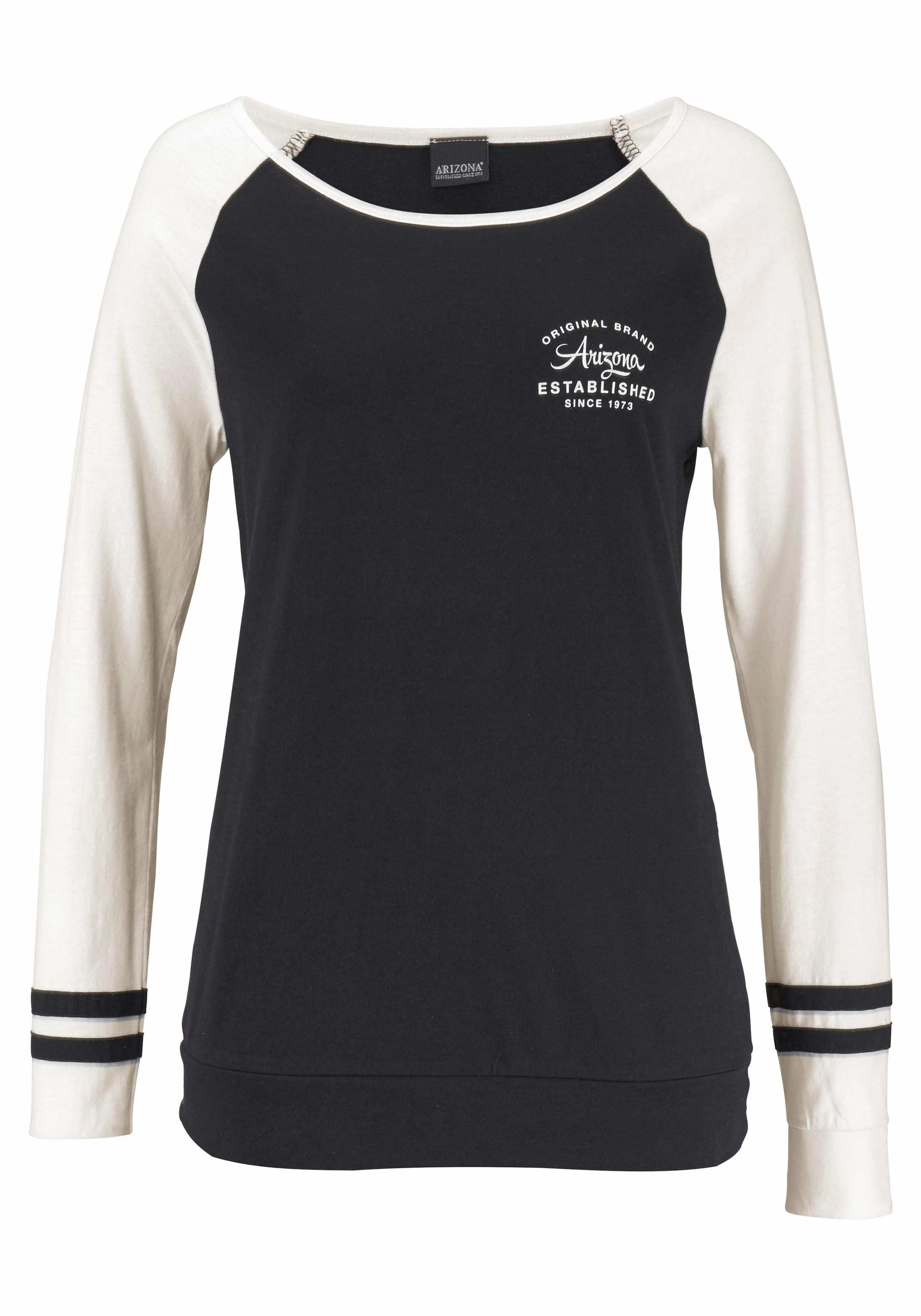 Arizona Pyjama 2 pièces mit Raglanärmeln