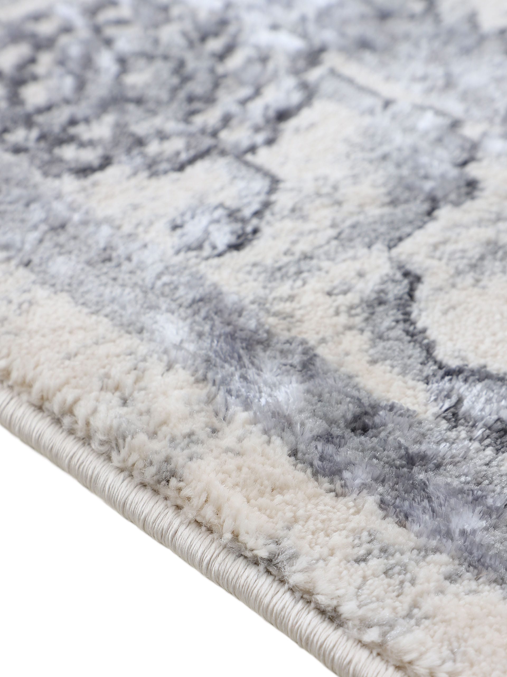 carpetfine Tapis »Holy« Rectangulaire 8 mm Höhe Vintage-Seiden-Optik, Wohnzimmer